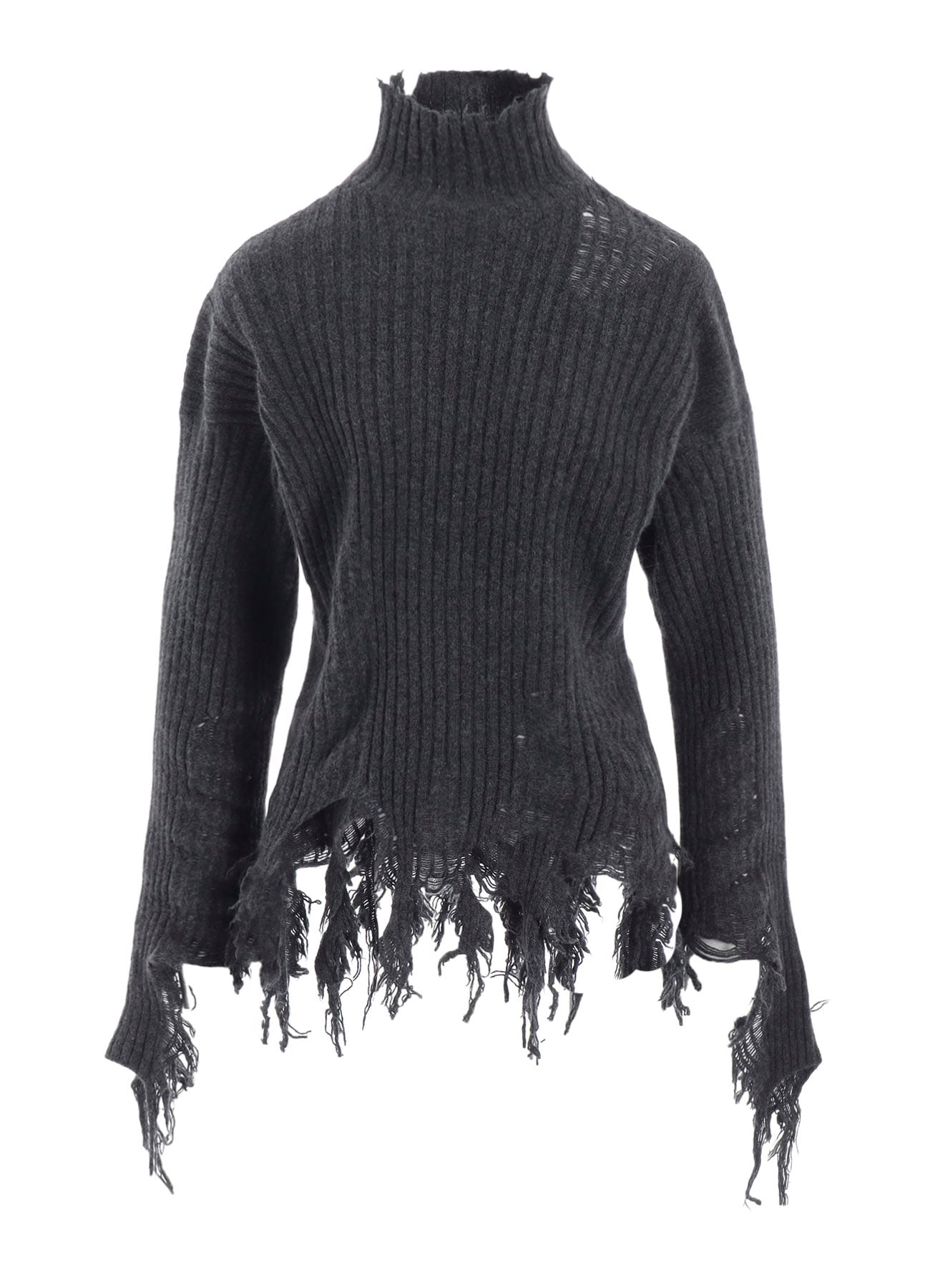 CRUSHED RIB PULLOVER
