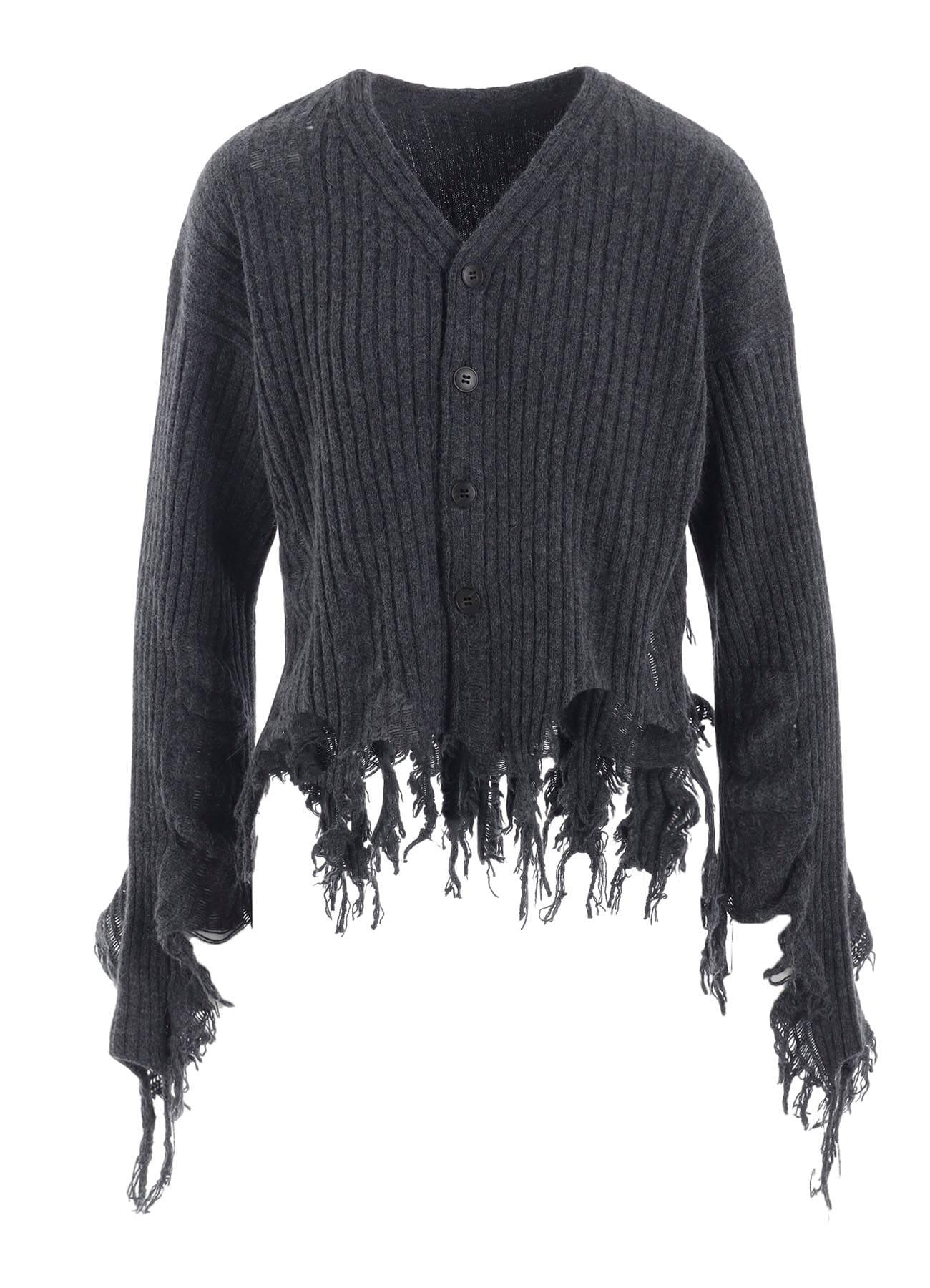 CRUSHED RIB CARDIGAN