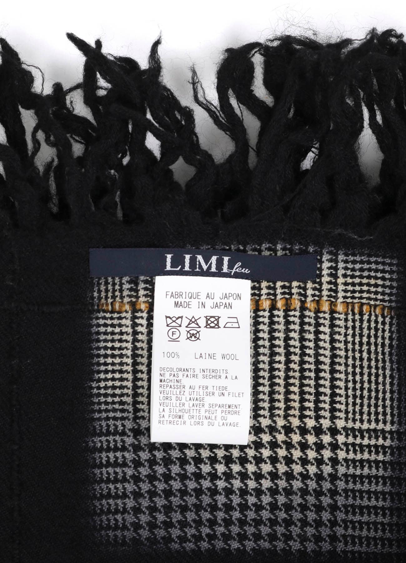 ITAJIME DYED STAGGERED BIG SCARF