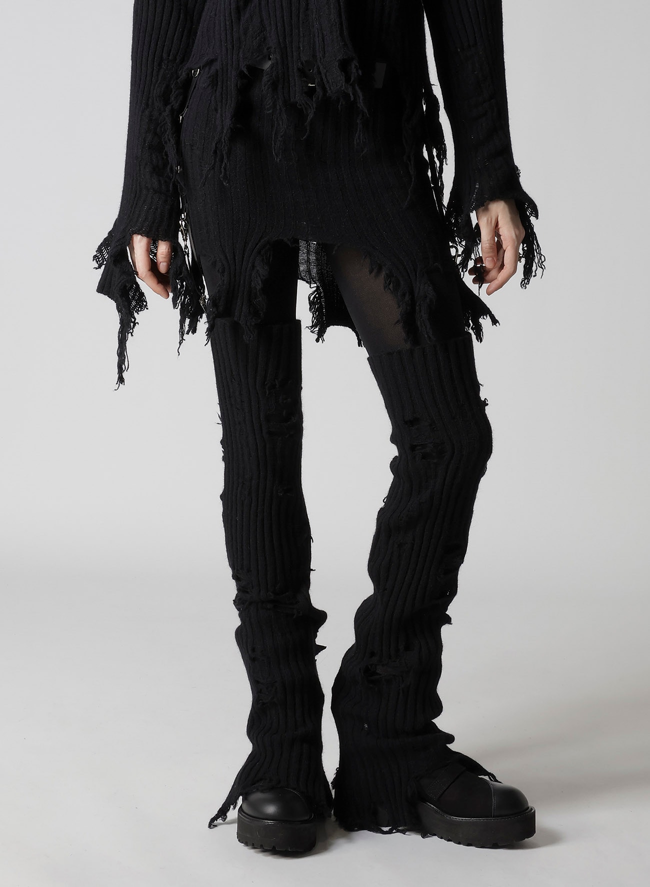 LIMI feu◆リミフゥ◆変形ショール LIMI feu Autumn / Winter 2023-24 | Yohji Yamamoto (ヨウジ