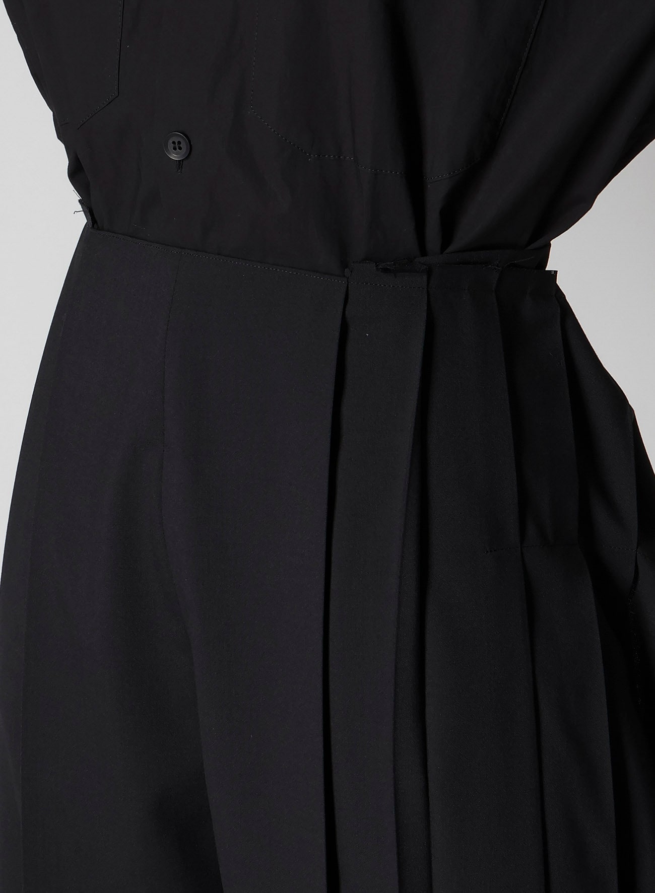 TROPICAL PLEATS PANTS(S Black): LIMI feu｜THE SHOP YOHJI