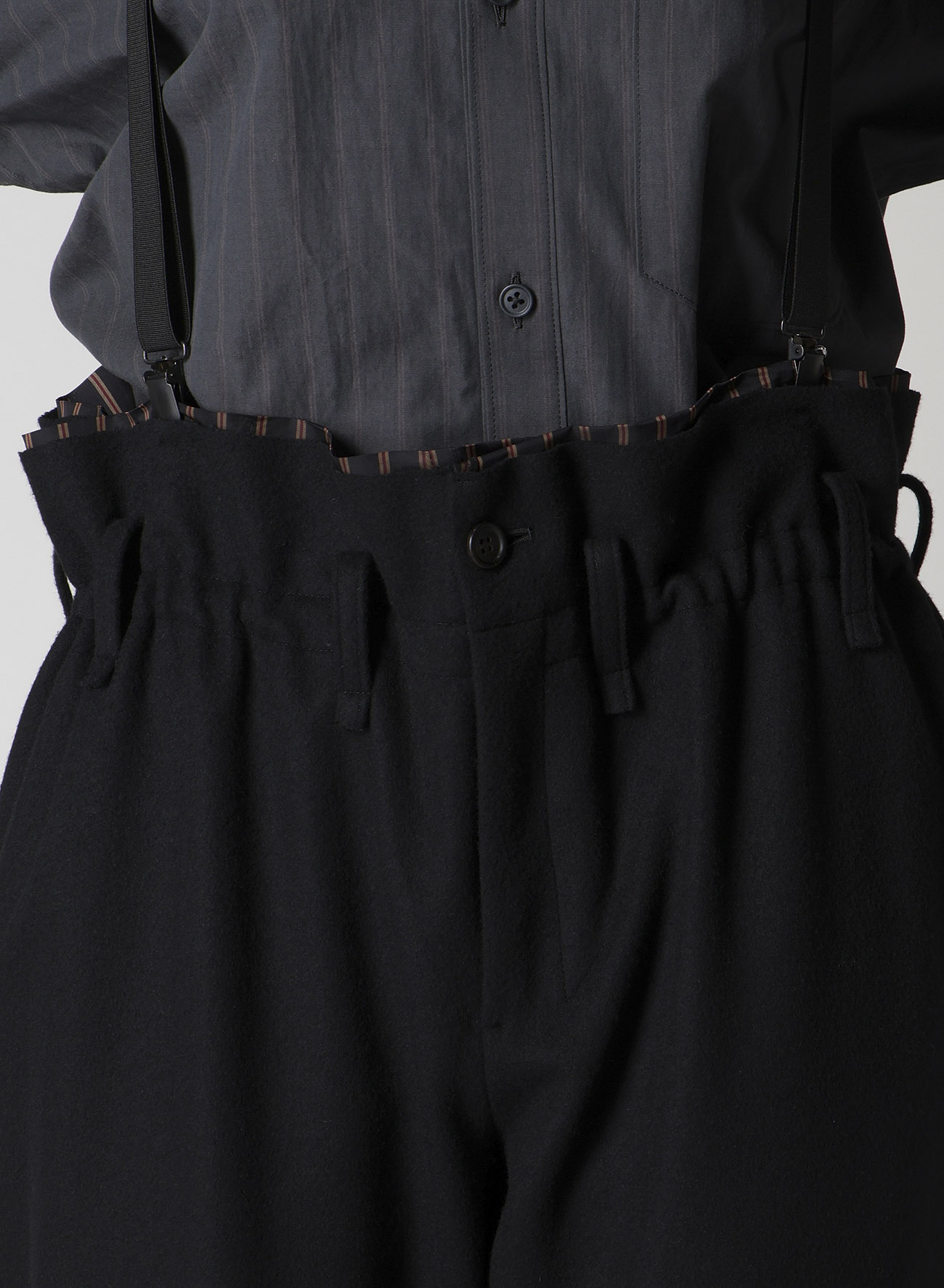 LIGHT MOSSER SUSPENDER PANTS