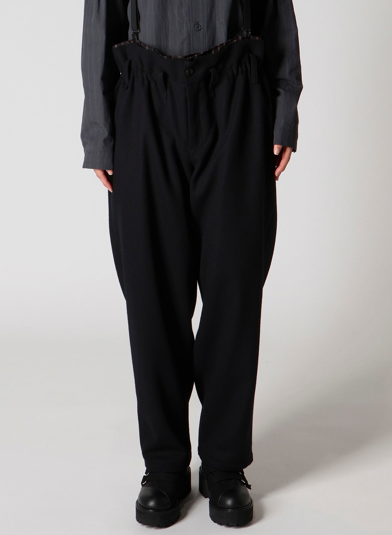 LIGHT MOSSER SUSPENDER PANTS