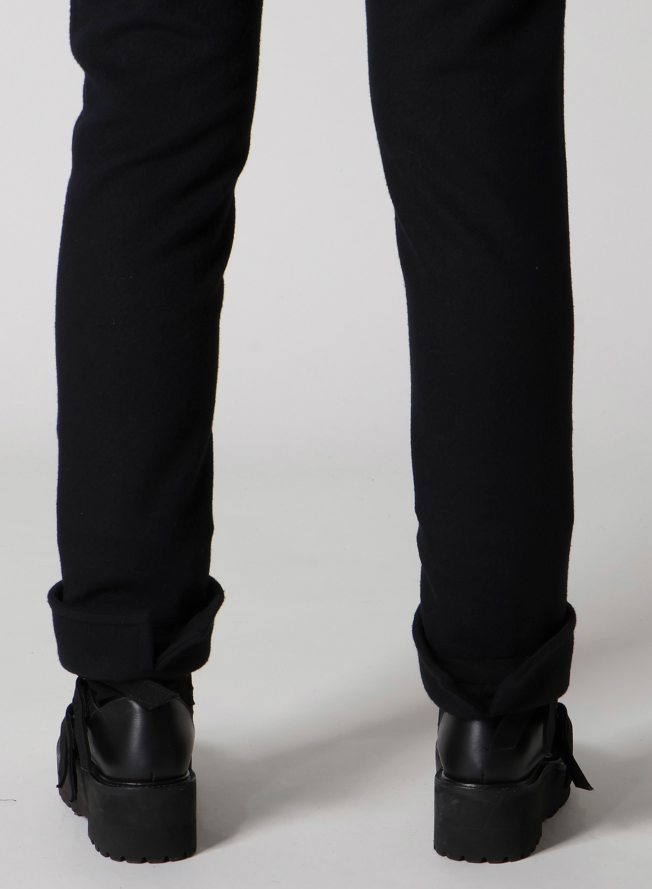 LIGHT MOSSER SLIT SLIM PANTS