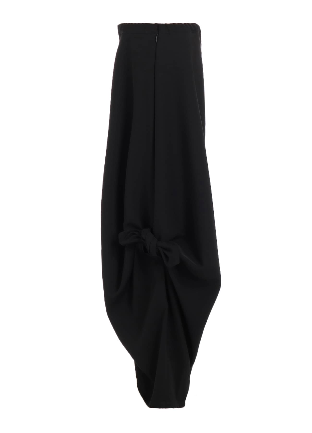 DOUBLE SATIN TIED PANTS A
