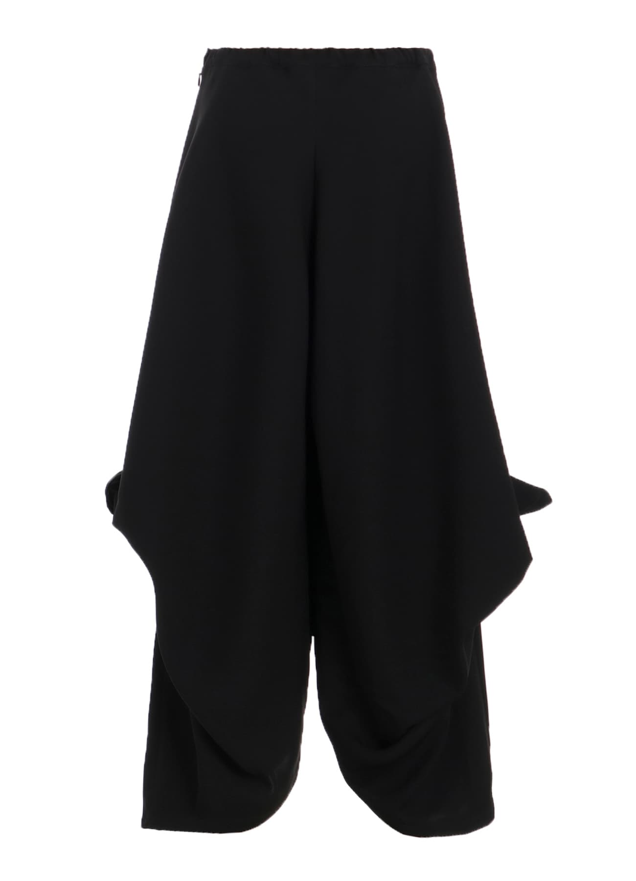 DOUBLE SATIN TIED PANTS A