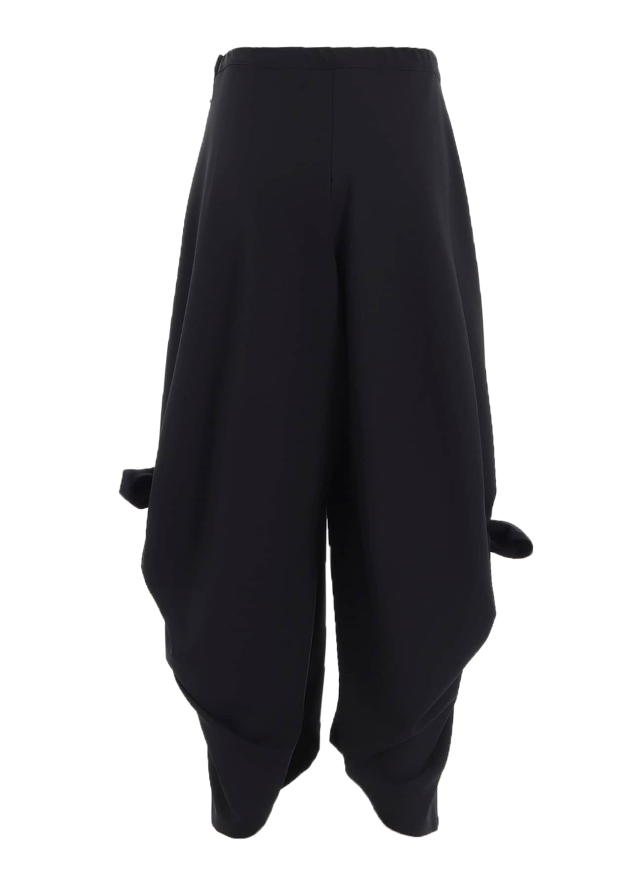 DOUBLE SATIN TIED PANTS A