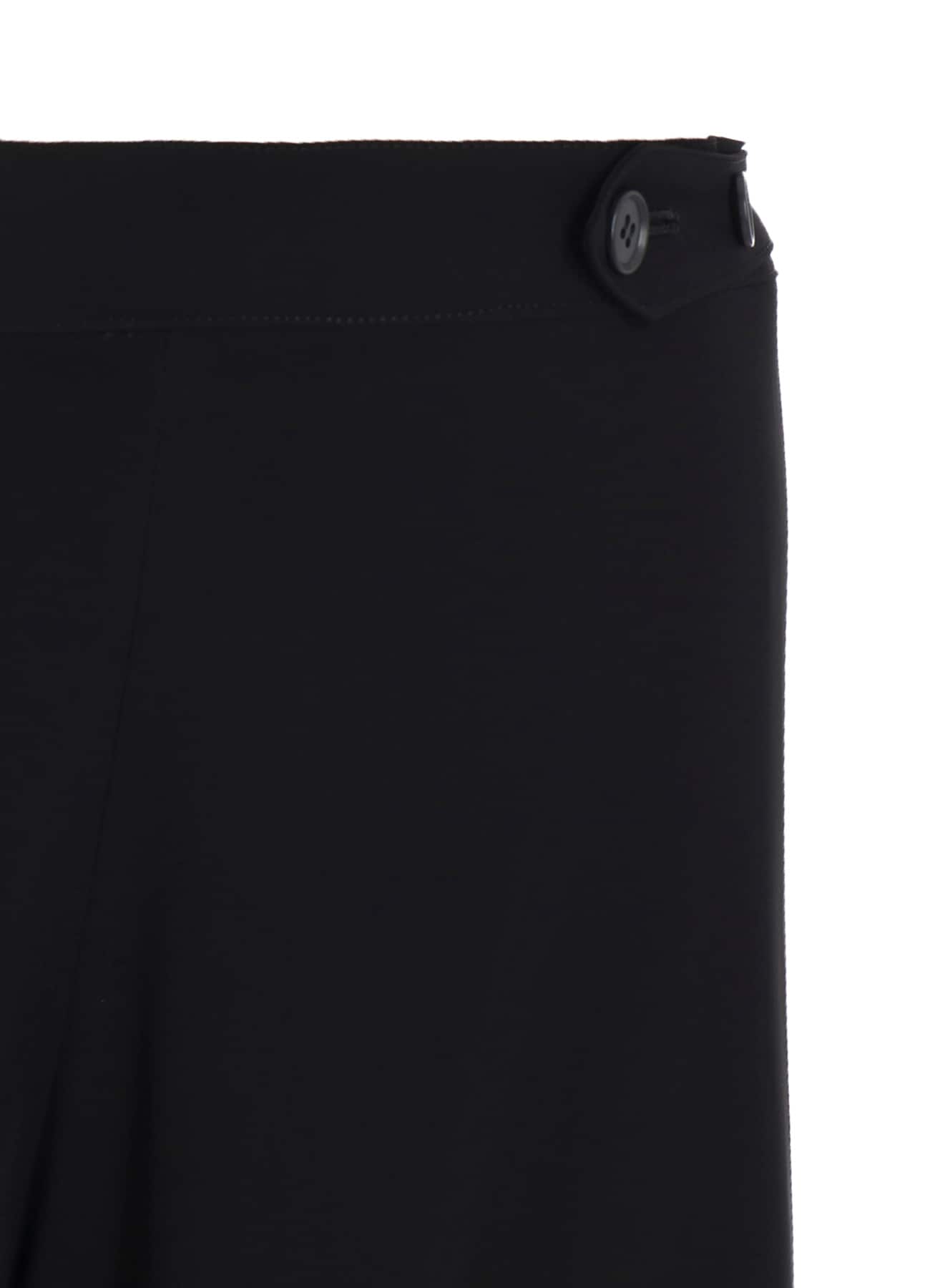 DOUBLE SATIN WIDE PANTS WITH WAIST TAB A