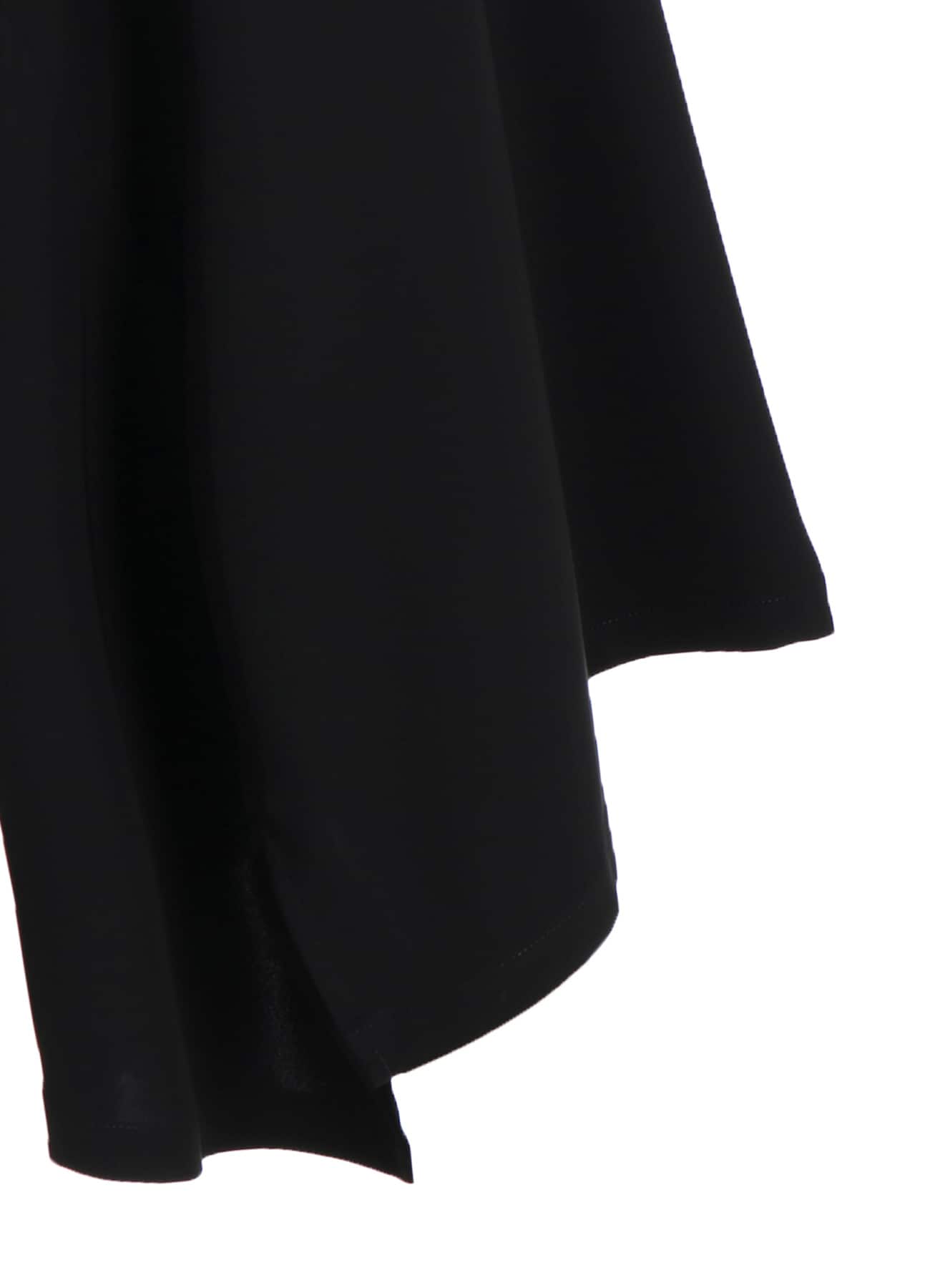 DOUBLE SATIN WIDE PANTS WITH WAIST TAB A