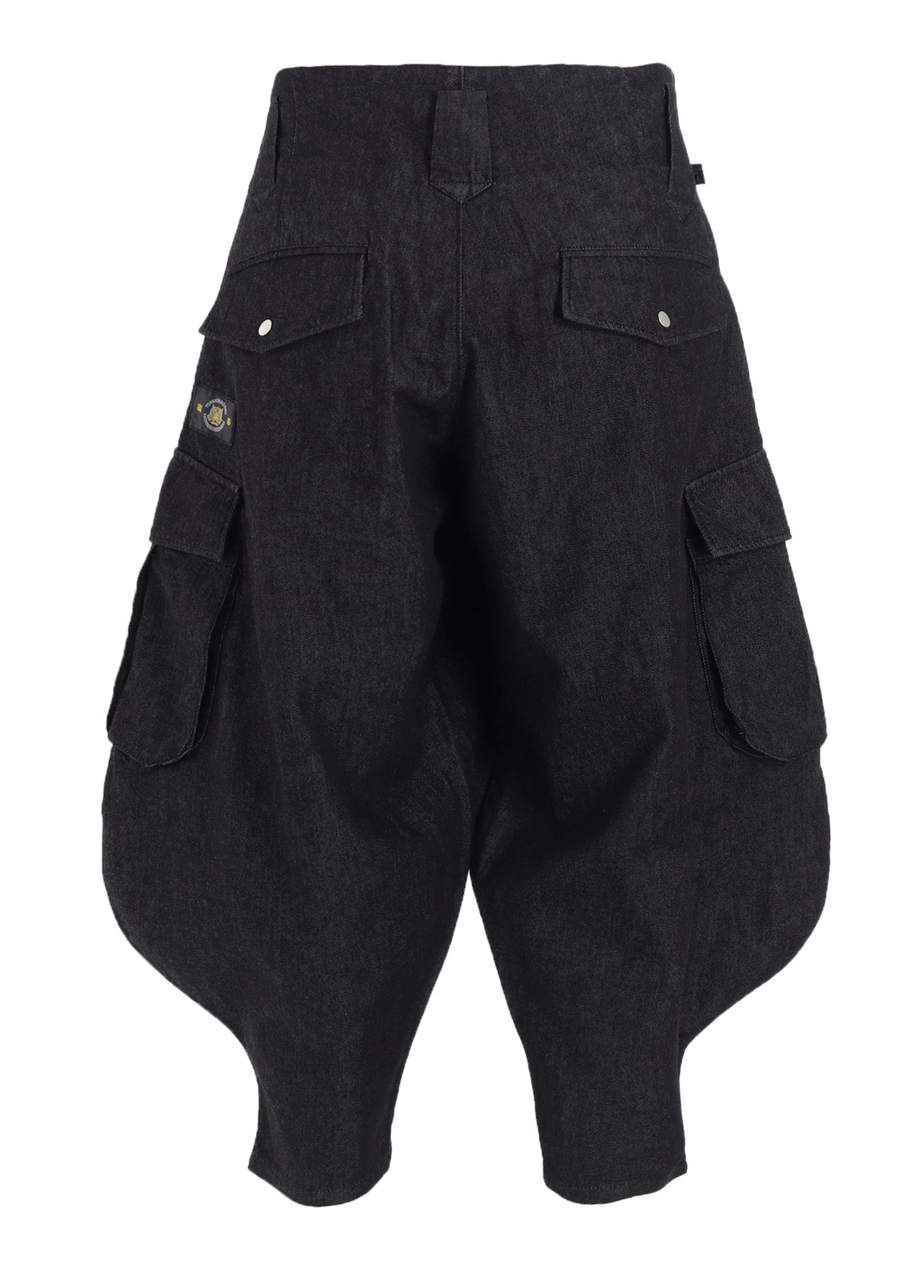 LIMI feu リミフゥ ヨウジヤマモト 20SS ミドル丈 サルエルパンツ Standard W/Gabardine Sarrouel Pants(S Black): LIMI feu｜THE