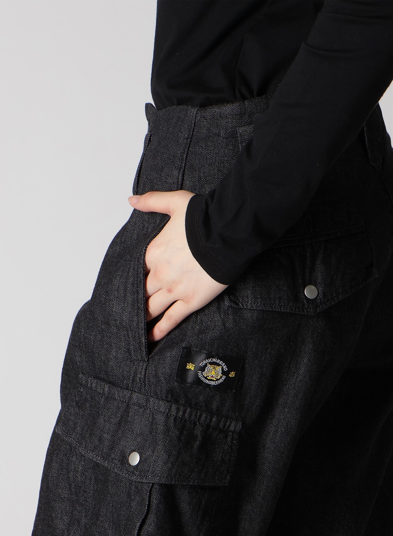 LIMI feu×TORAICHI Vol2 DENIM PANTS A(S Gray): LIMI feu｜THE