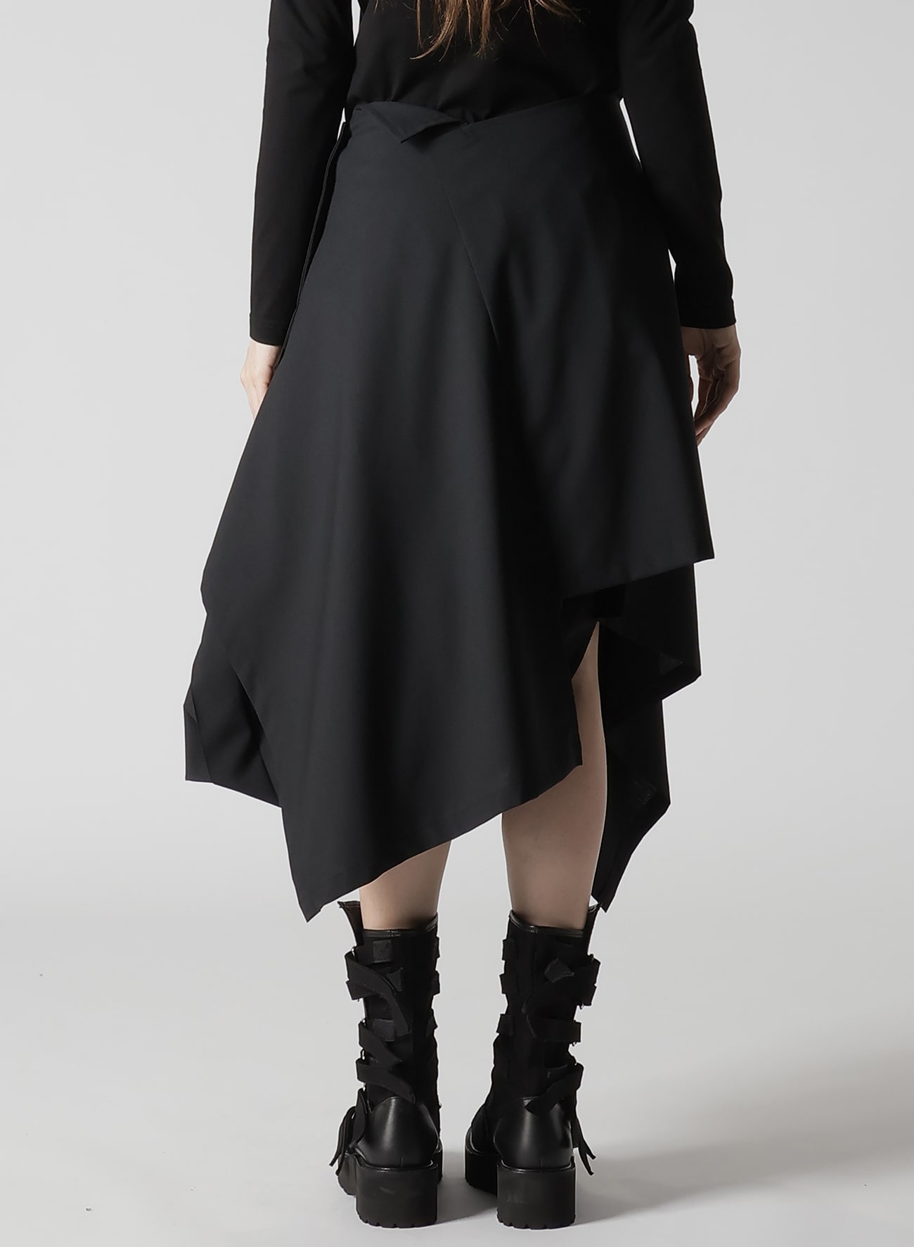 TROPICAL PLEATS CONBINATION SKIRT