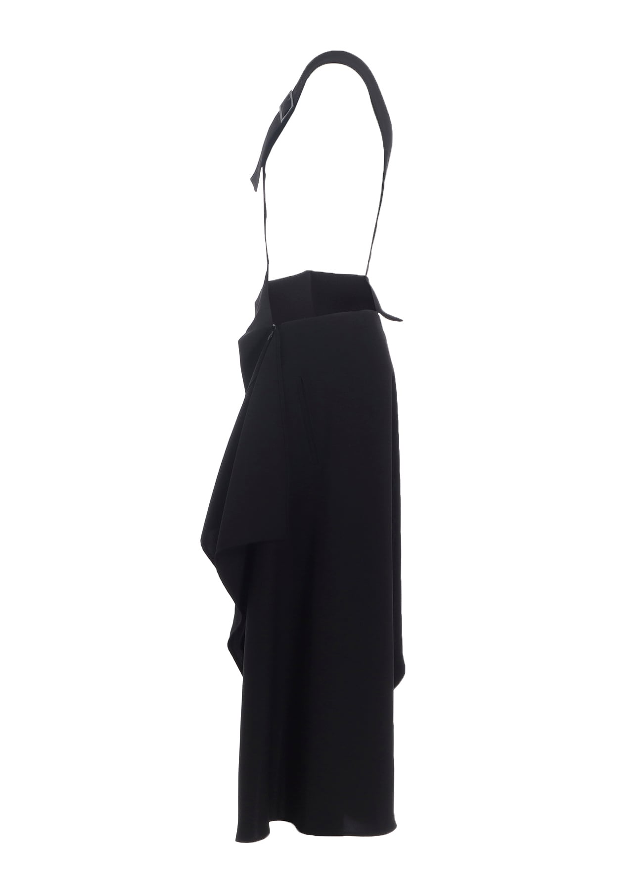 DOUBLE SATIN SQUARE SKIRT A