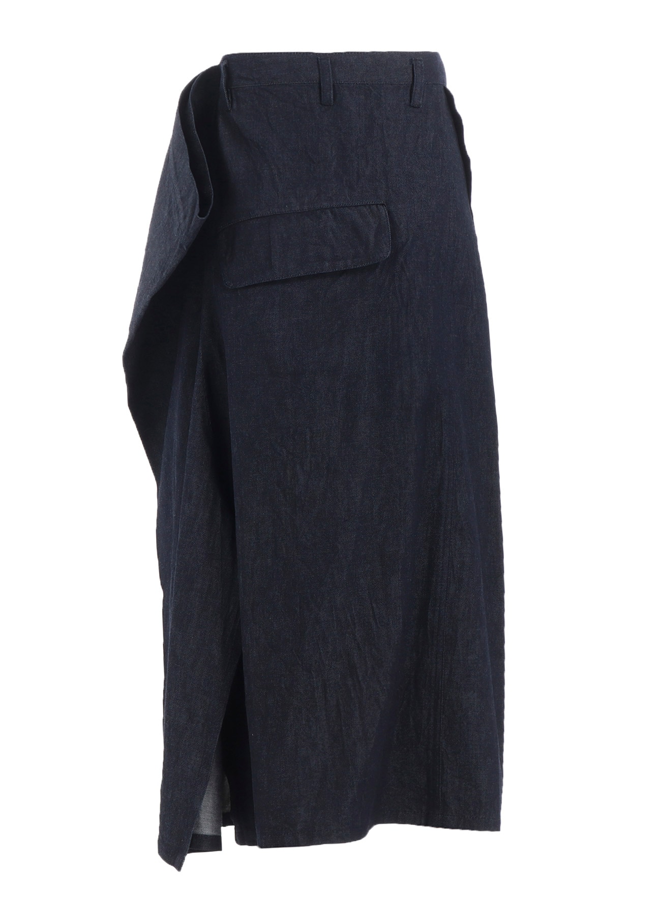 8oz DENIM SIDE DROP SKIRT