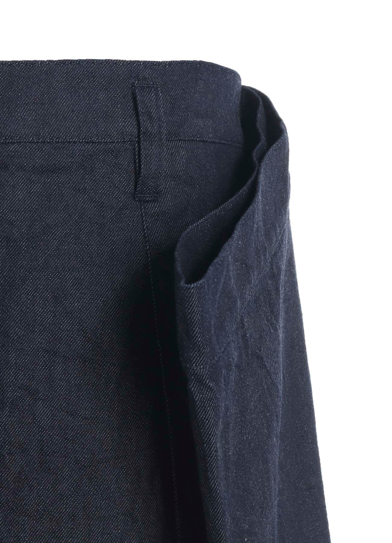 8oz DENIM SIDE DROP SKIRT