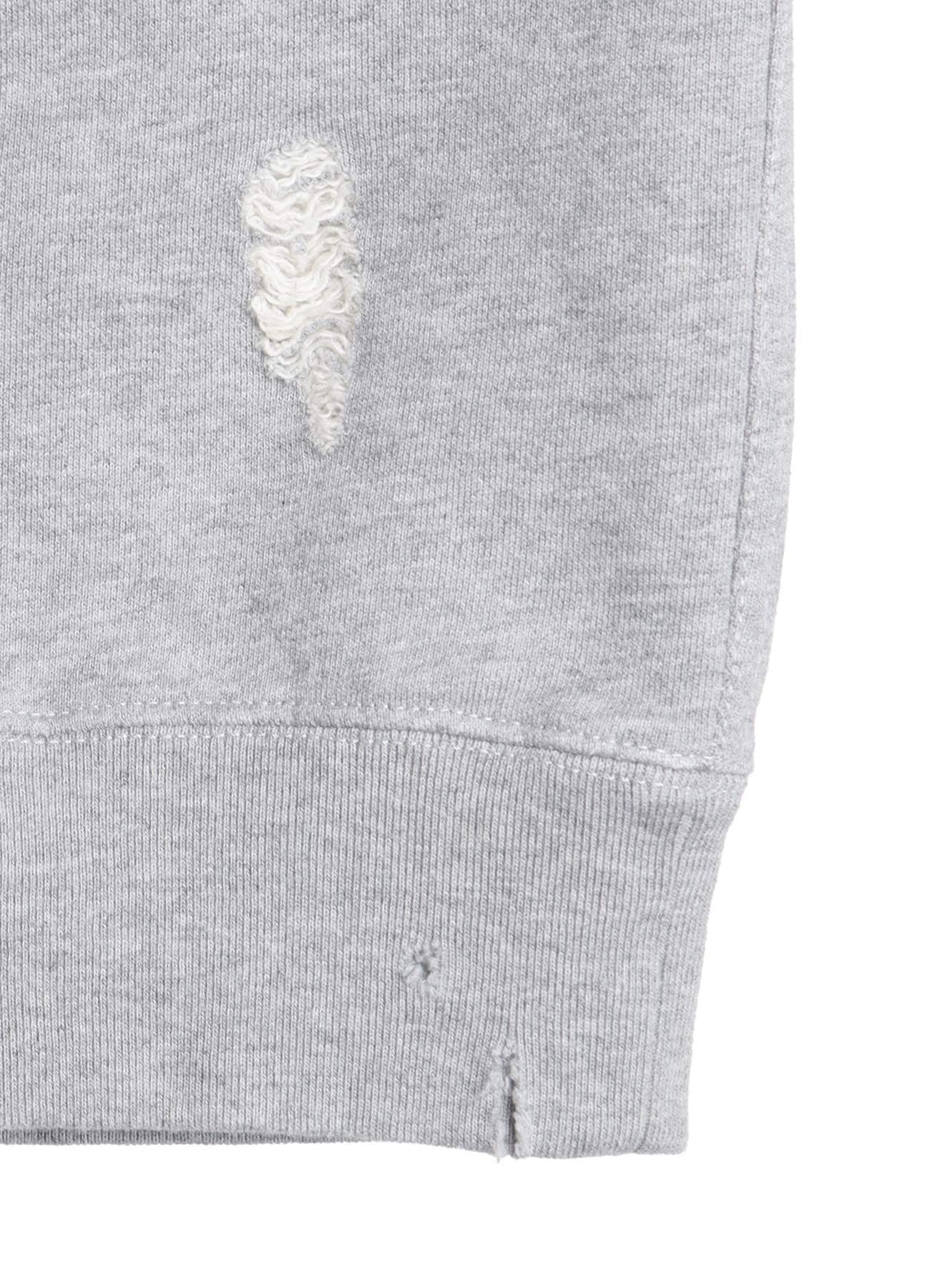 DAMAGED SWEATSHIRT