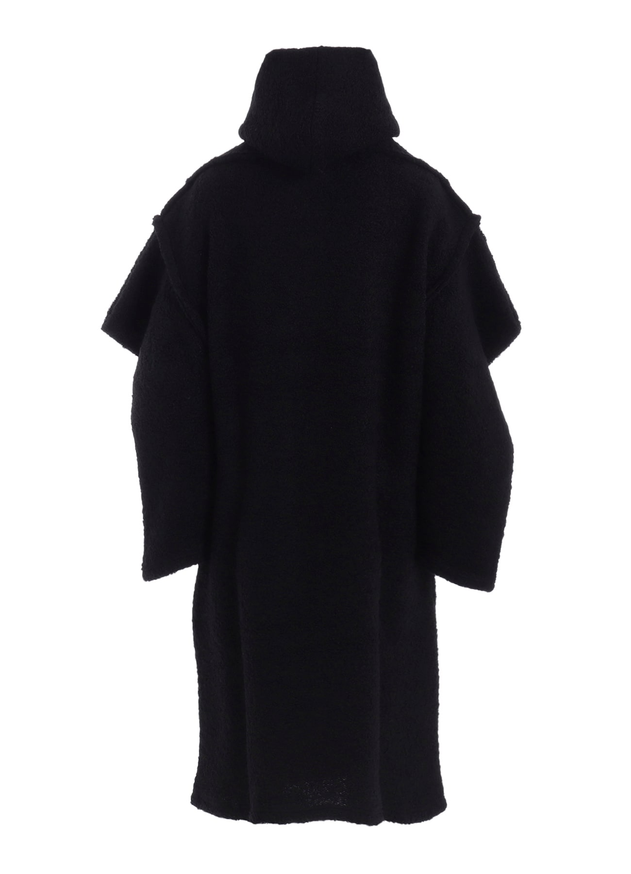 LOOP INLAY SLEEVE PUFF LONG JACKET