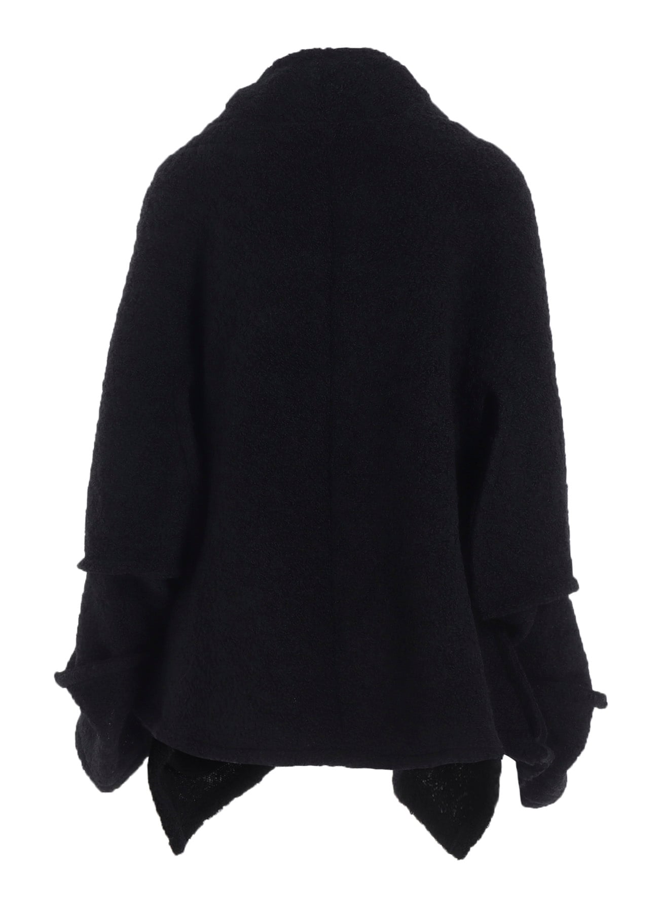 LOOP INLAY FRILLED COLLAR JACKET