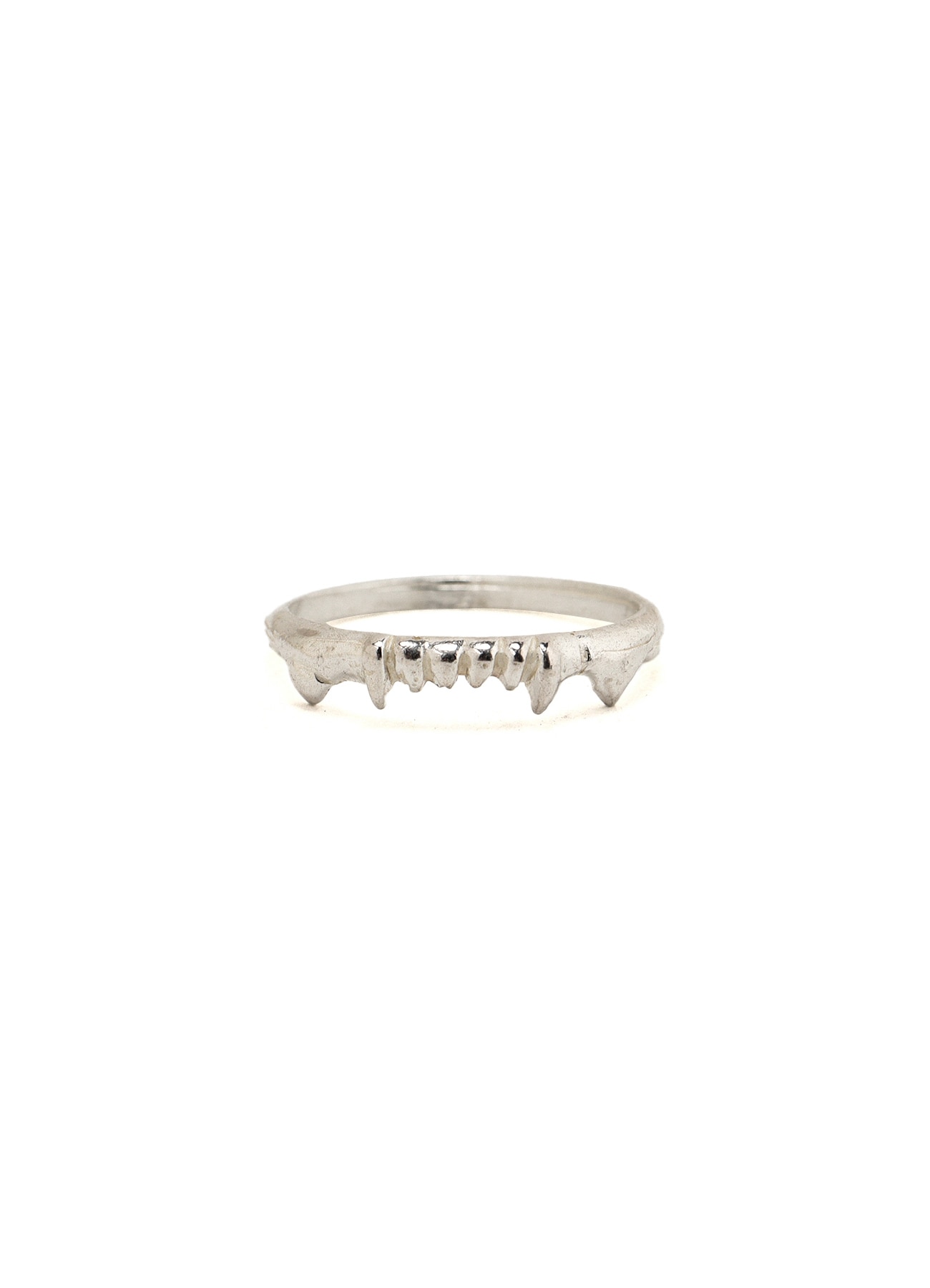 SILVER925 DOG TOOTH RING