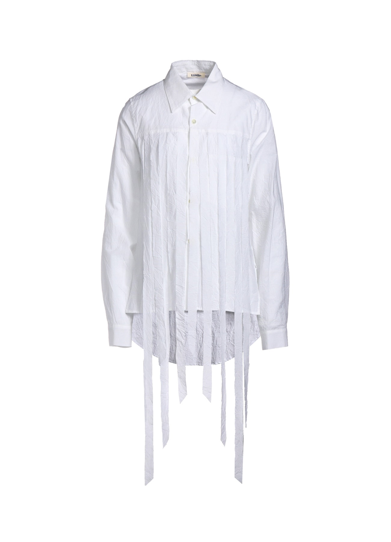 WASHER TYPEWRITER FRINGE SHIRT