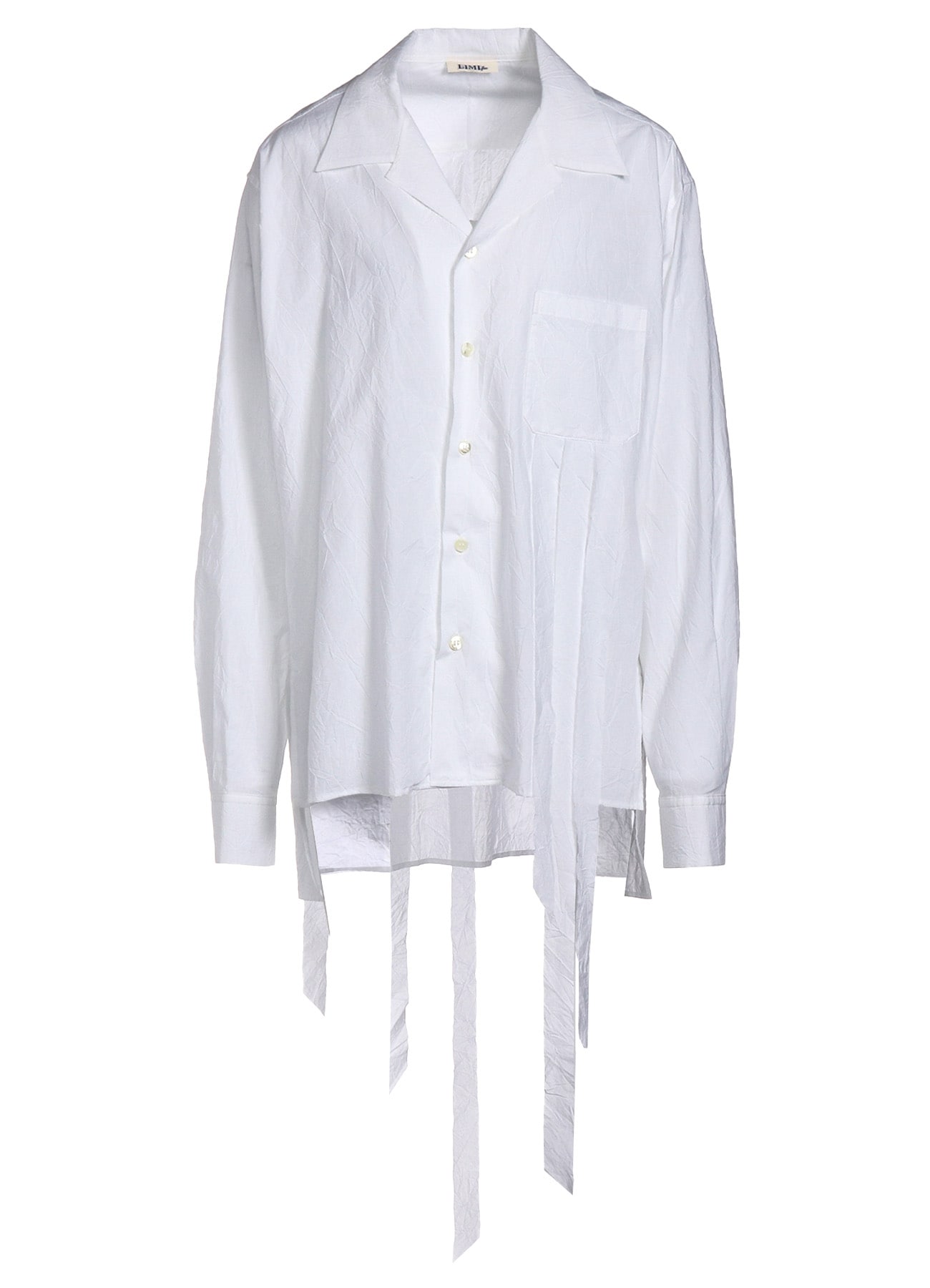 WASHER TYPEWRITER FRINGE SHIRT