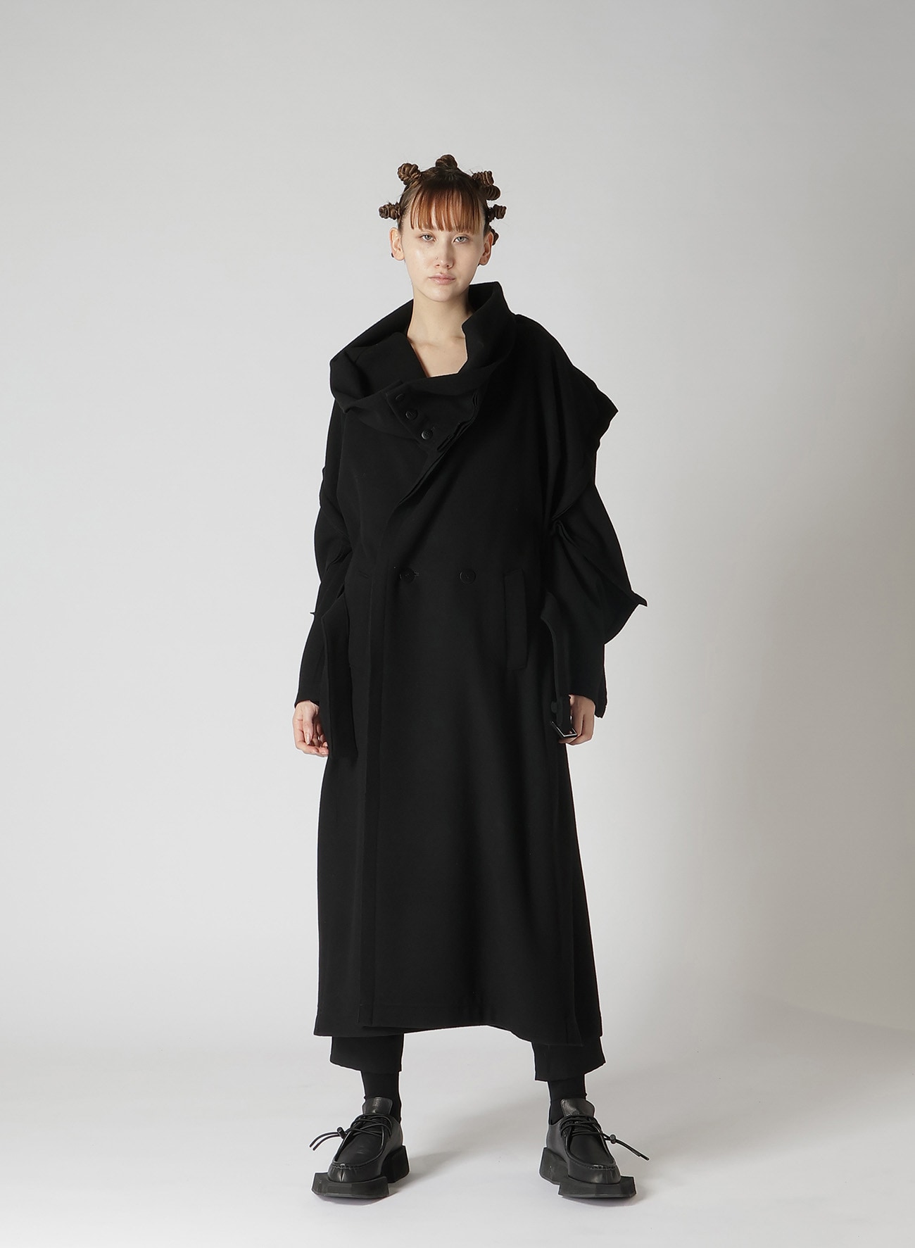 WOOL MOSSERBOX COAT