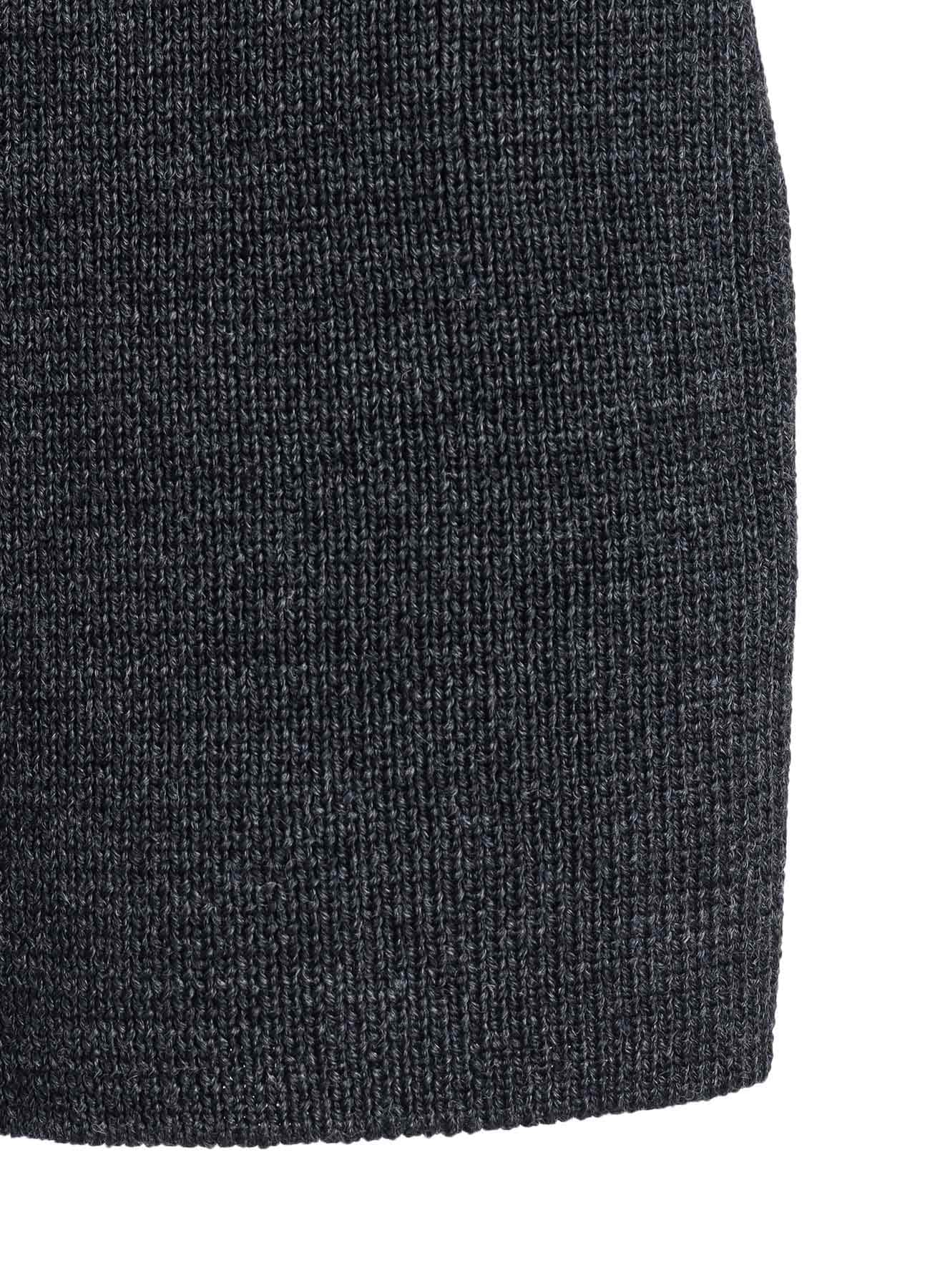 STANDARD WOOL WOSHABLE PLAIN STITCH SIDE TUETLE SHORT TURTLE KNITWEAR