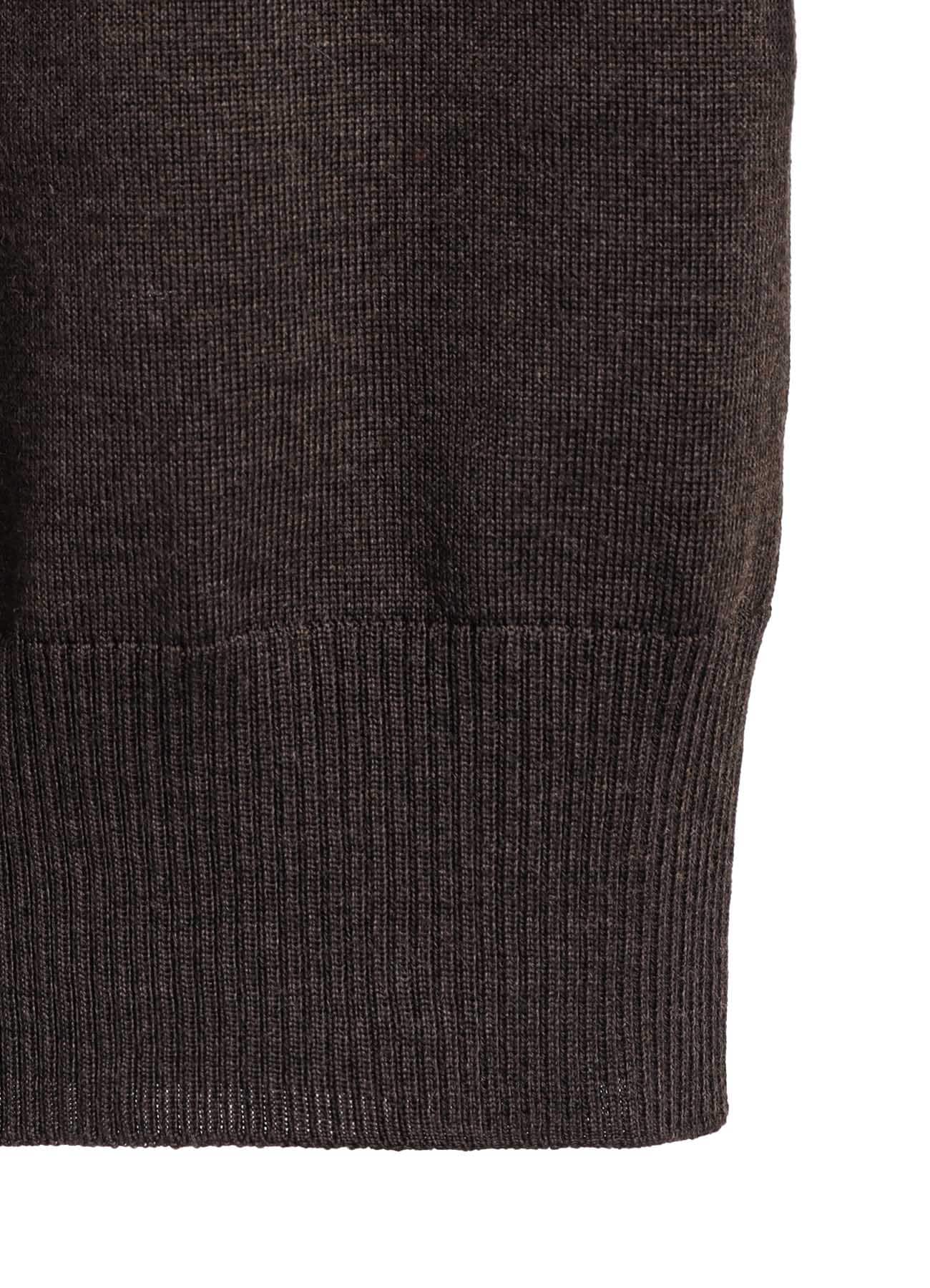 STANDARD SOFT WOOL WOSHABLE PLAIN STITCH SIDE TURTLE SWEATER