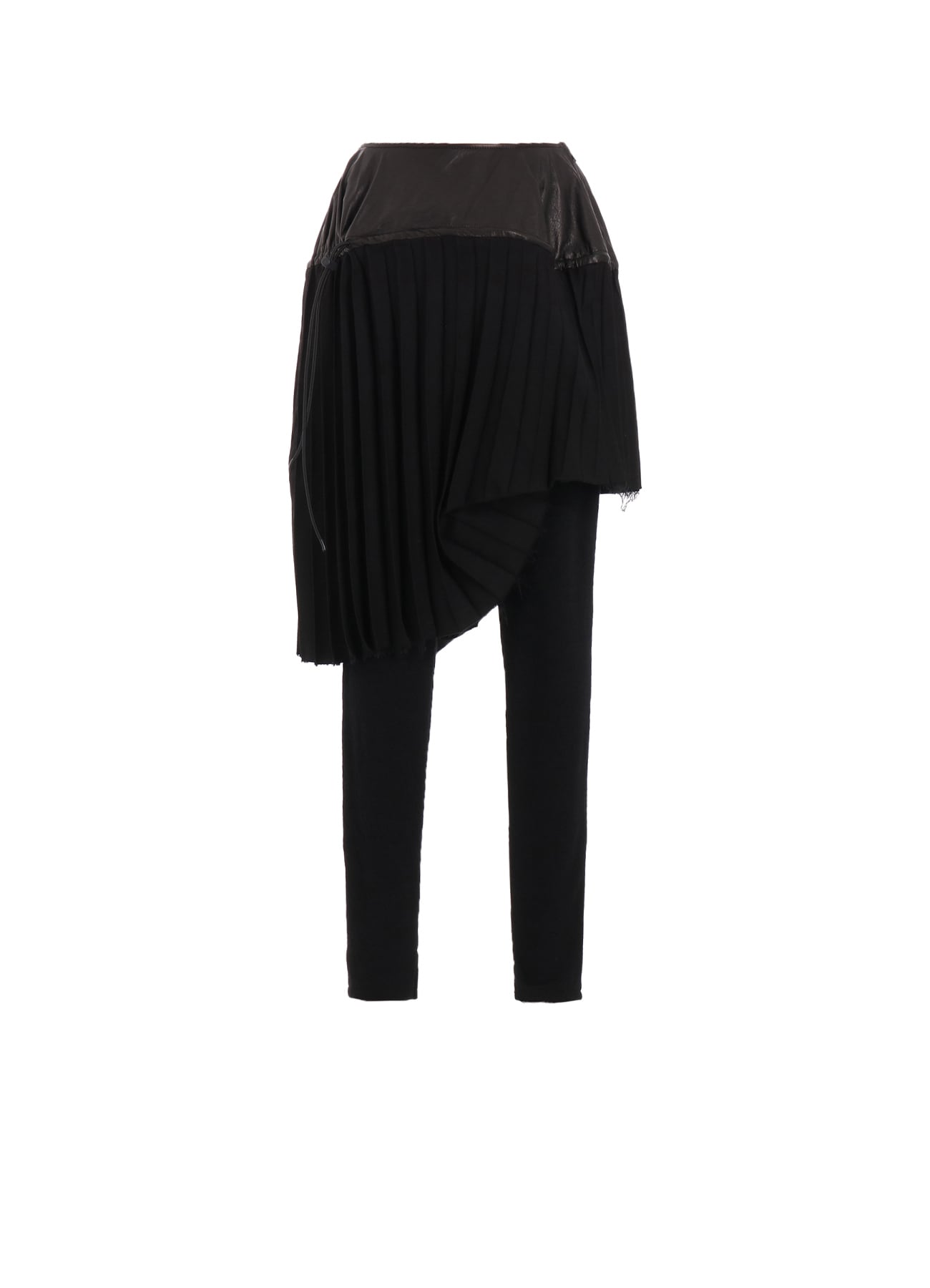 LIGHT SERGE SKIRTED LEGGINGS PANELED SKIRT