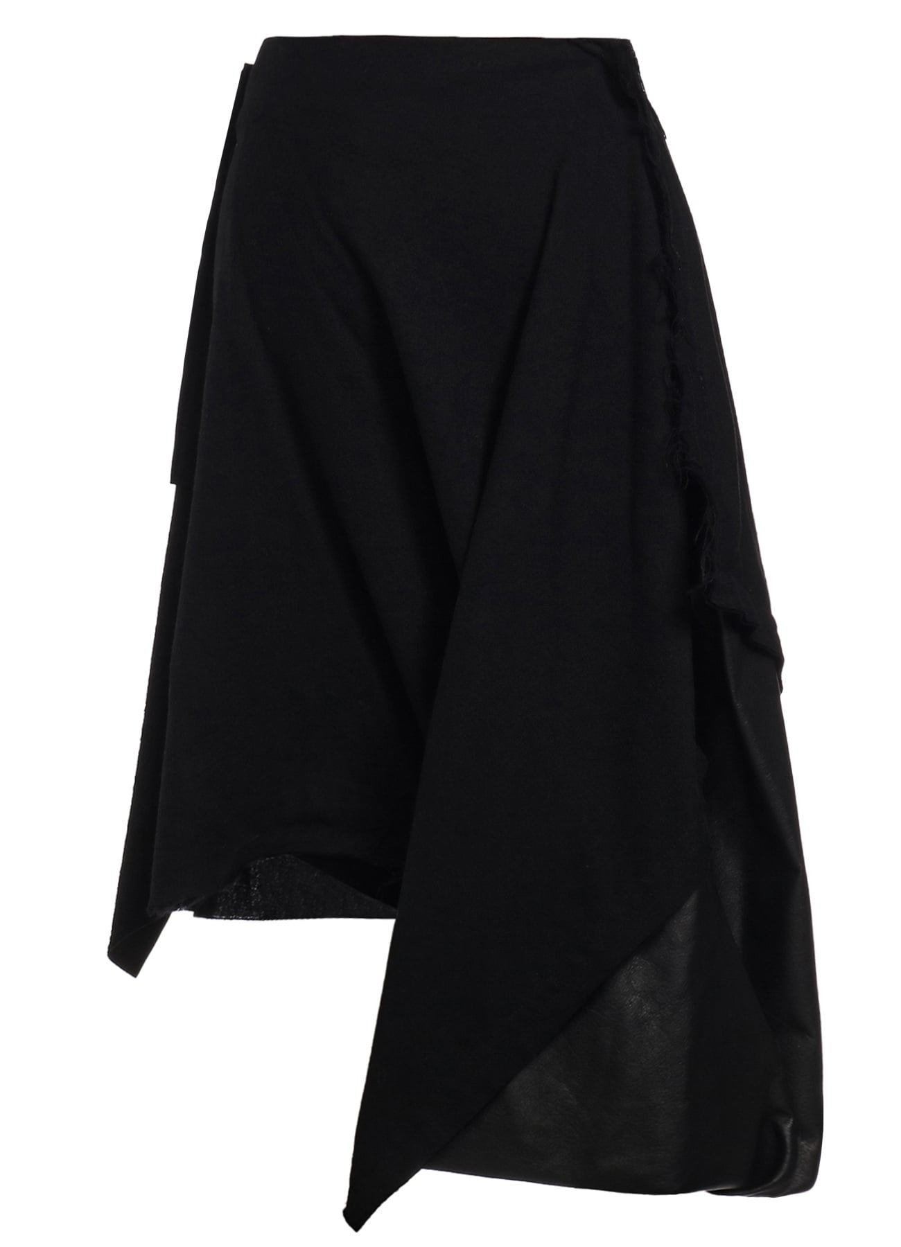 LIGHT SERGE PANELED SKIRT