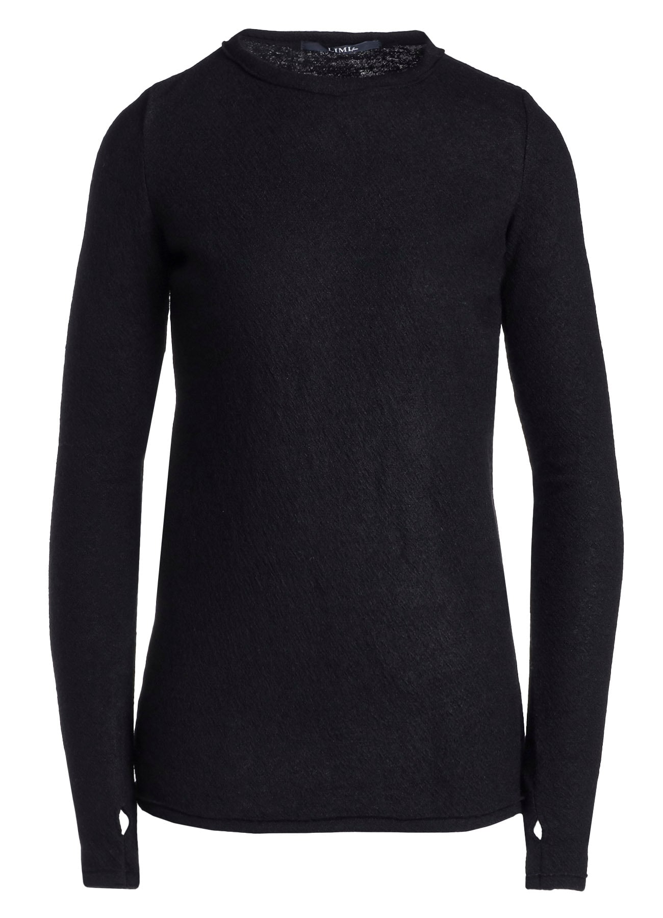 WOOL SHRINK SINGLE JERSEY LONG SLEEVES T-SHIRT