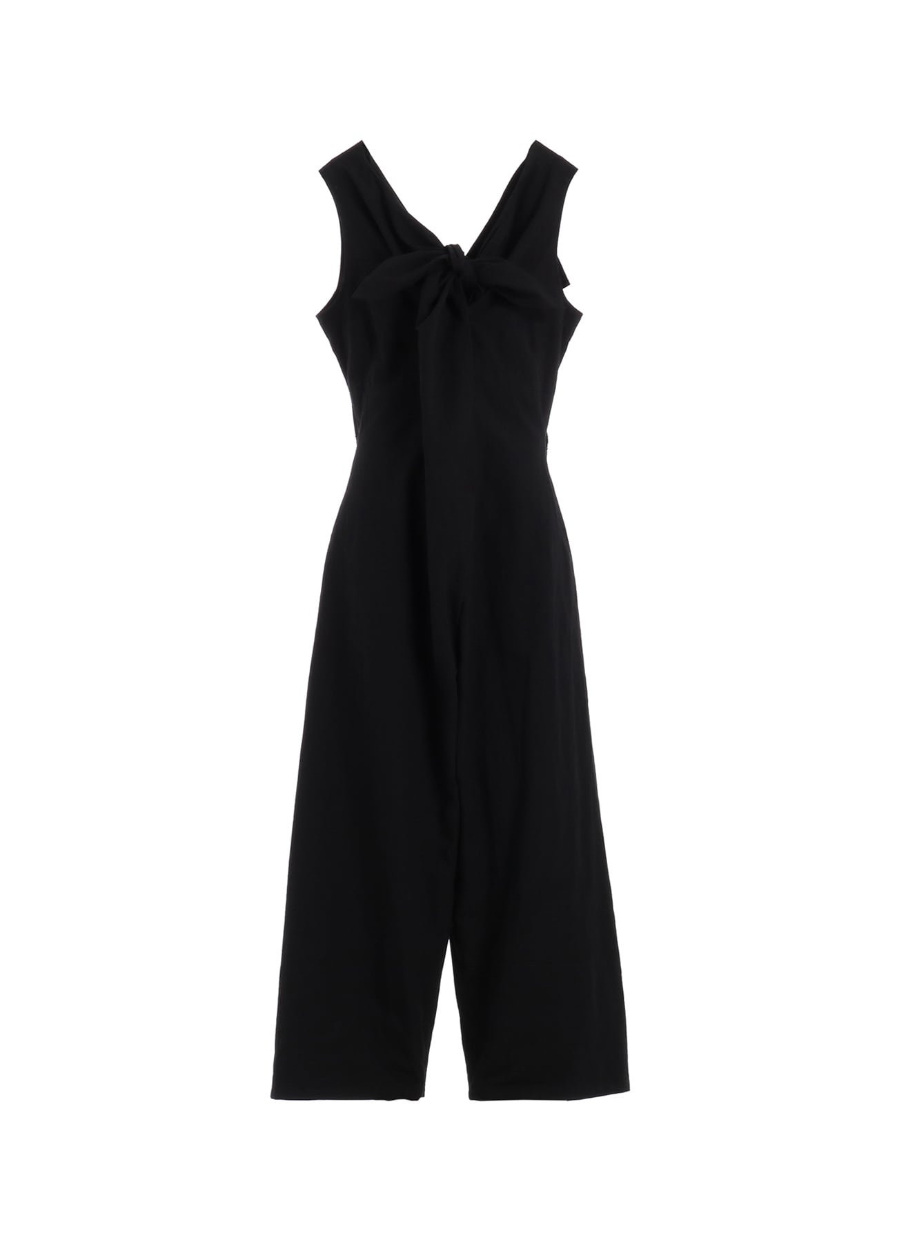 POPLIN FRONT RIBBON OVERALLS