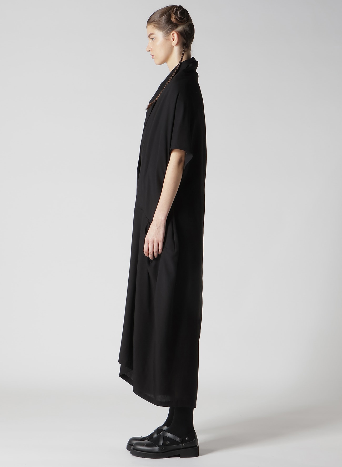 POPLIN KIMONO DRESS