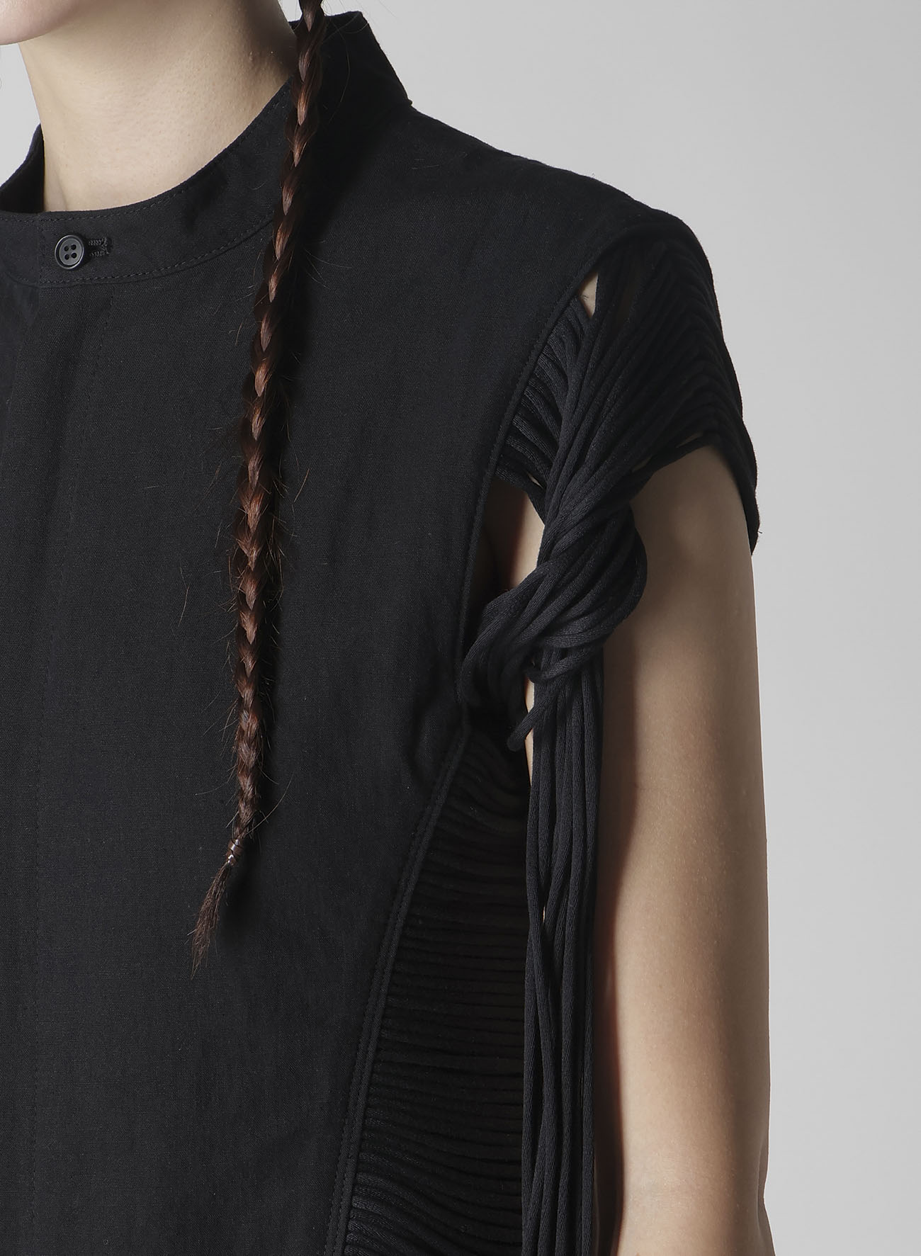 POPLIN STRING JACKET
