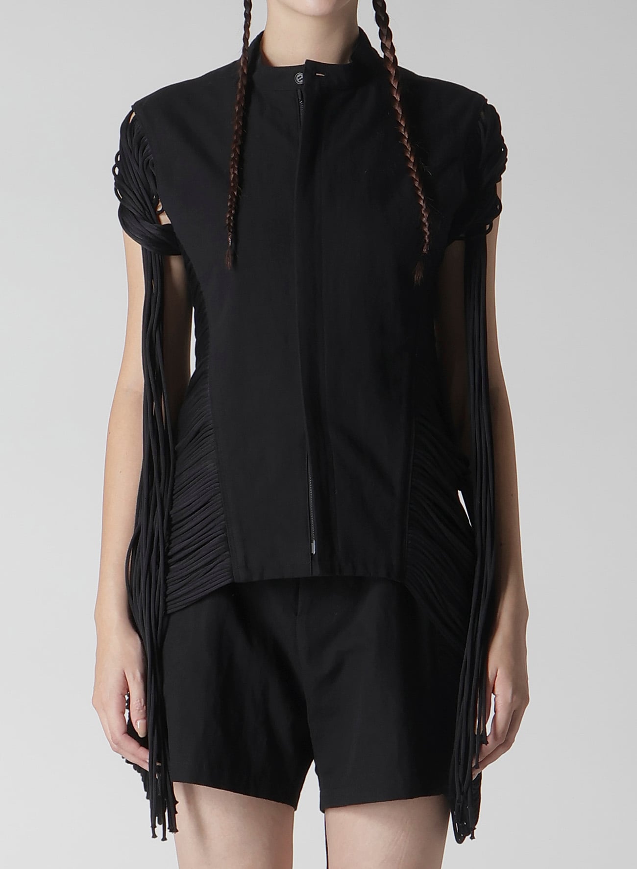 POPLIN STRING JACKET