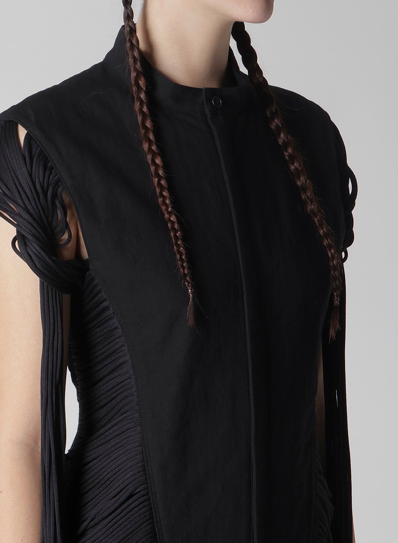 POPLIN STRING JACKET