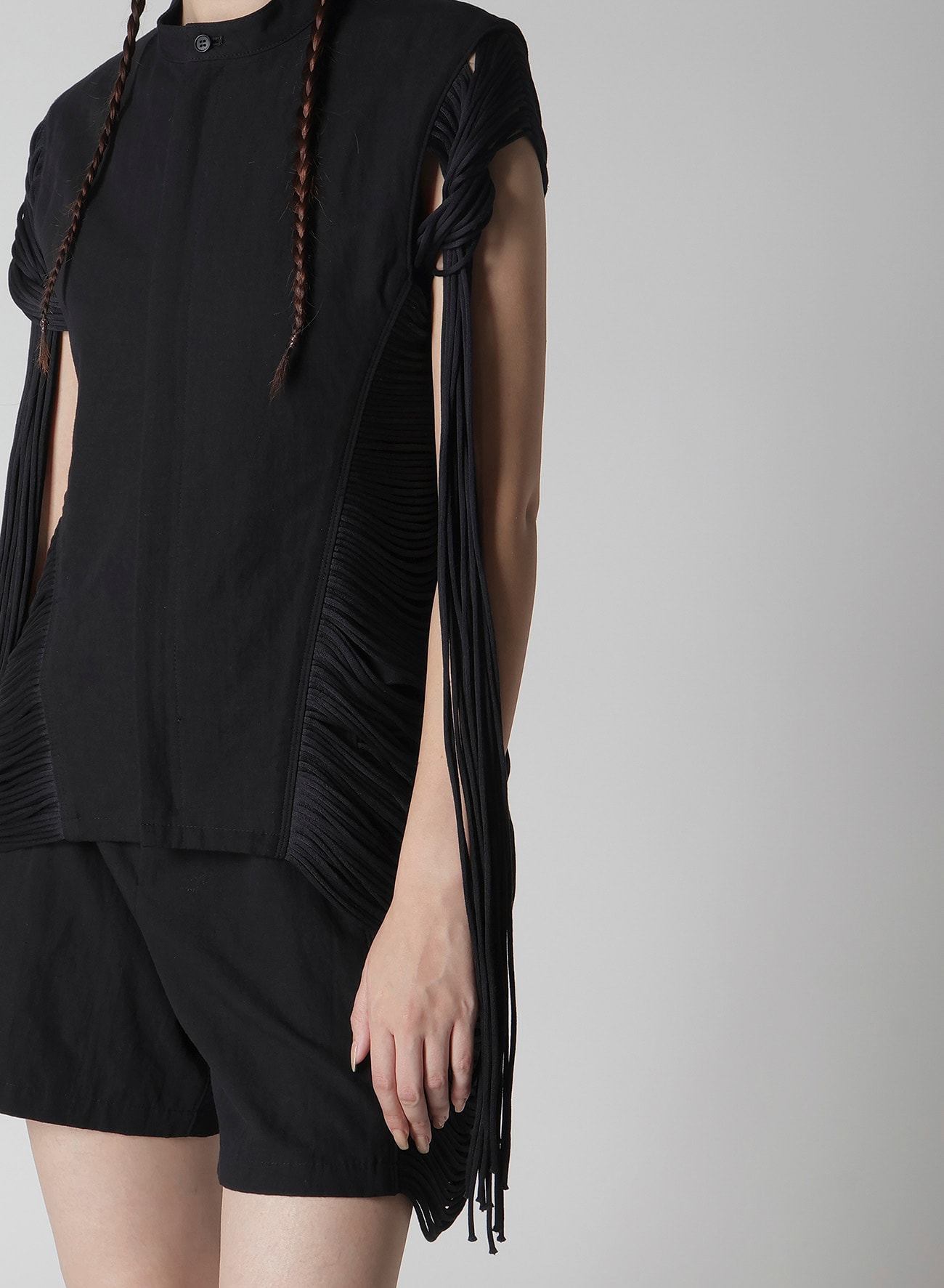 POPLIN STRING JACKET