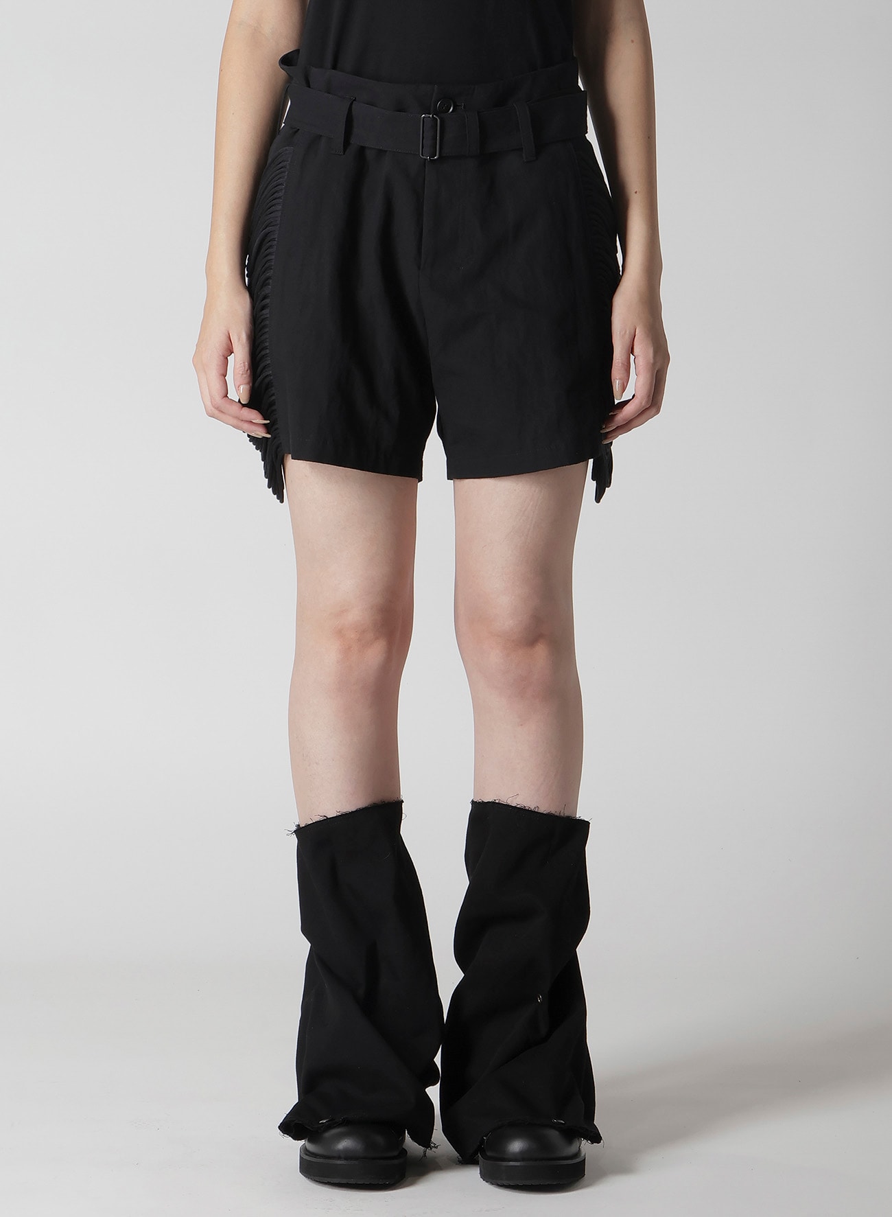 POPLIN STRING SHORT PANTS