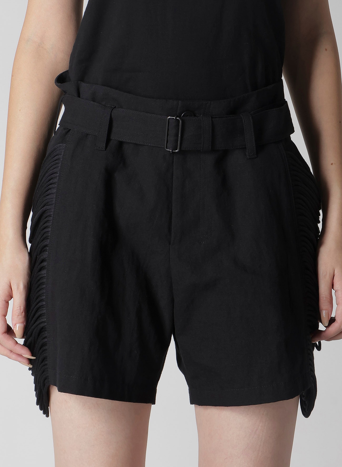 POPLIN STRING SHORT PANTS