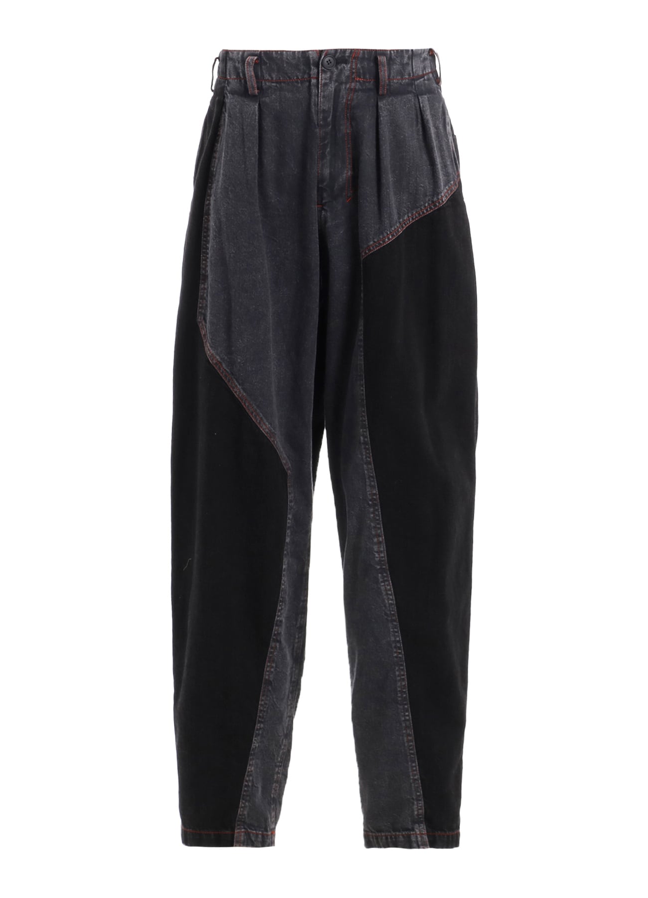 POWDER BLEACH PANELED PANTS