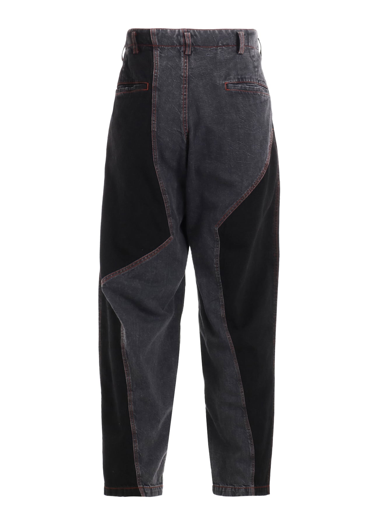 POWDER BLEACH PANELED PANTS