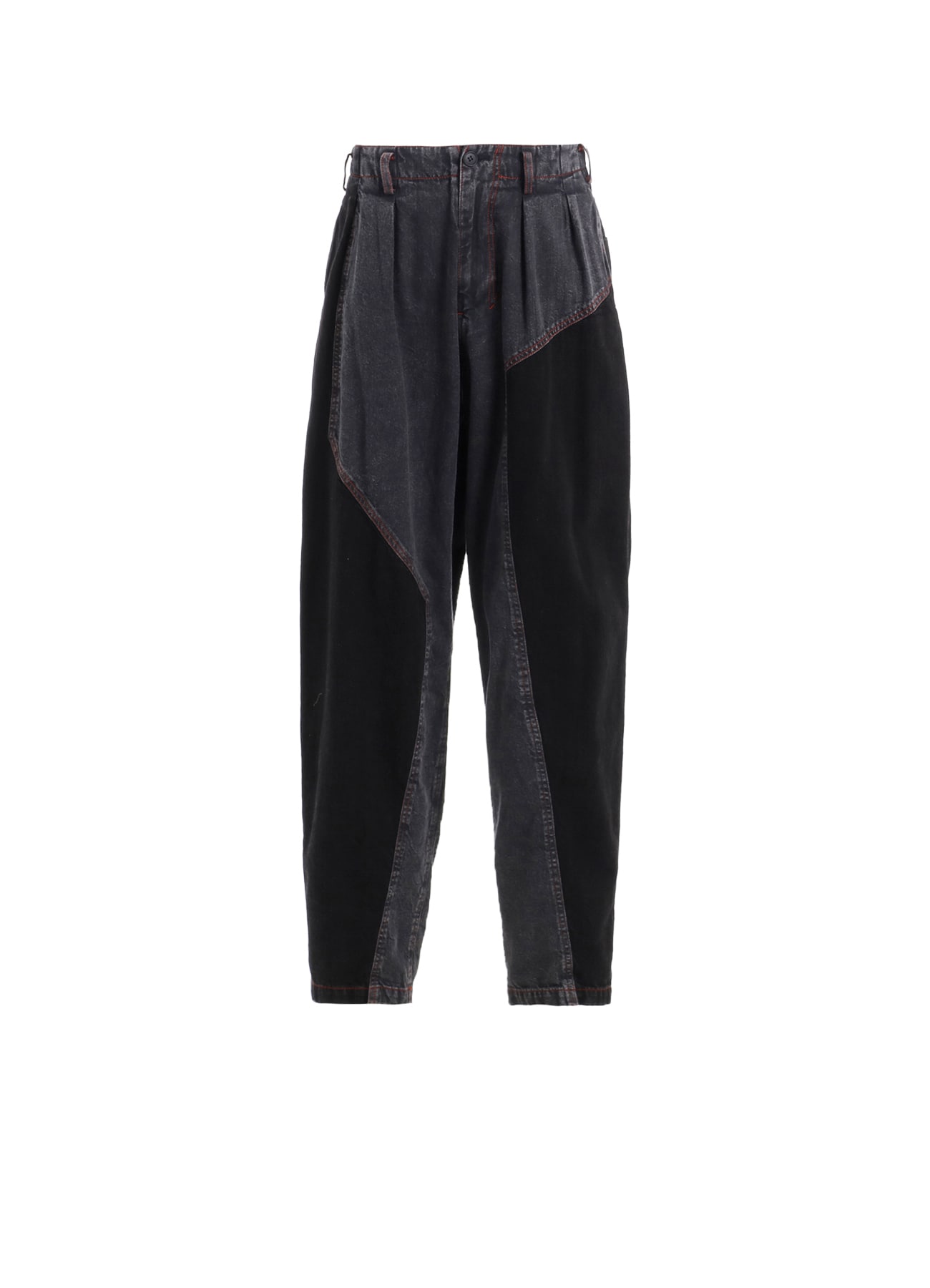 POWDER BLEACH PANELED PANTS