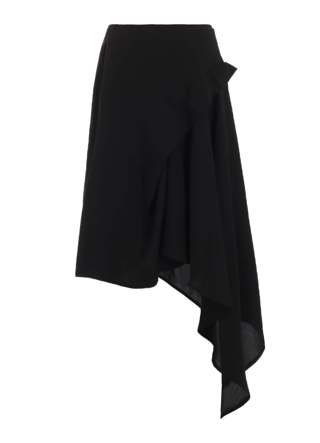 POPLIN WRAP SKIRT