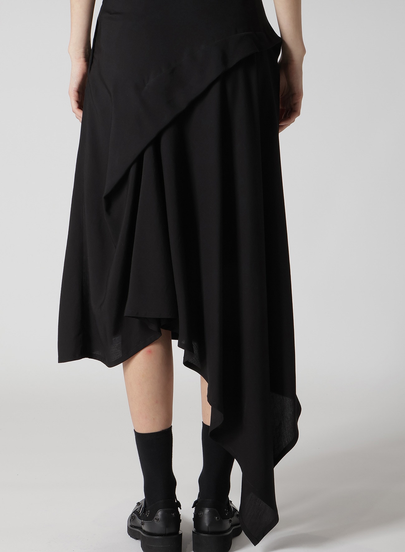 POPLIN WRAP SKIRT