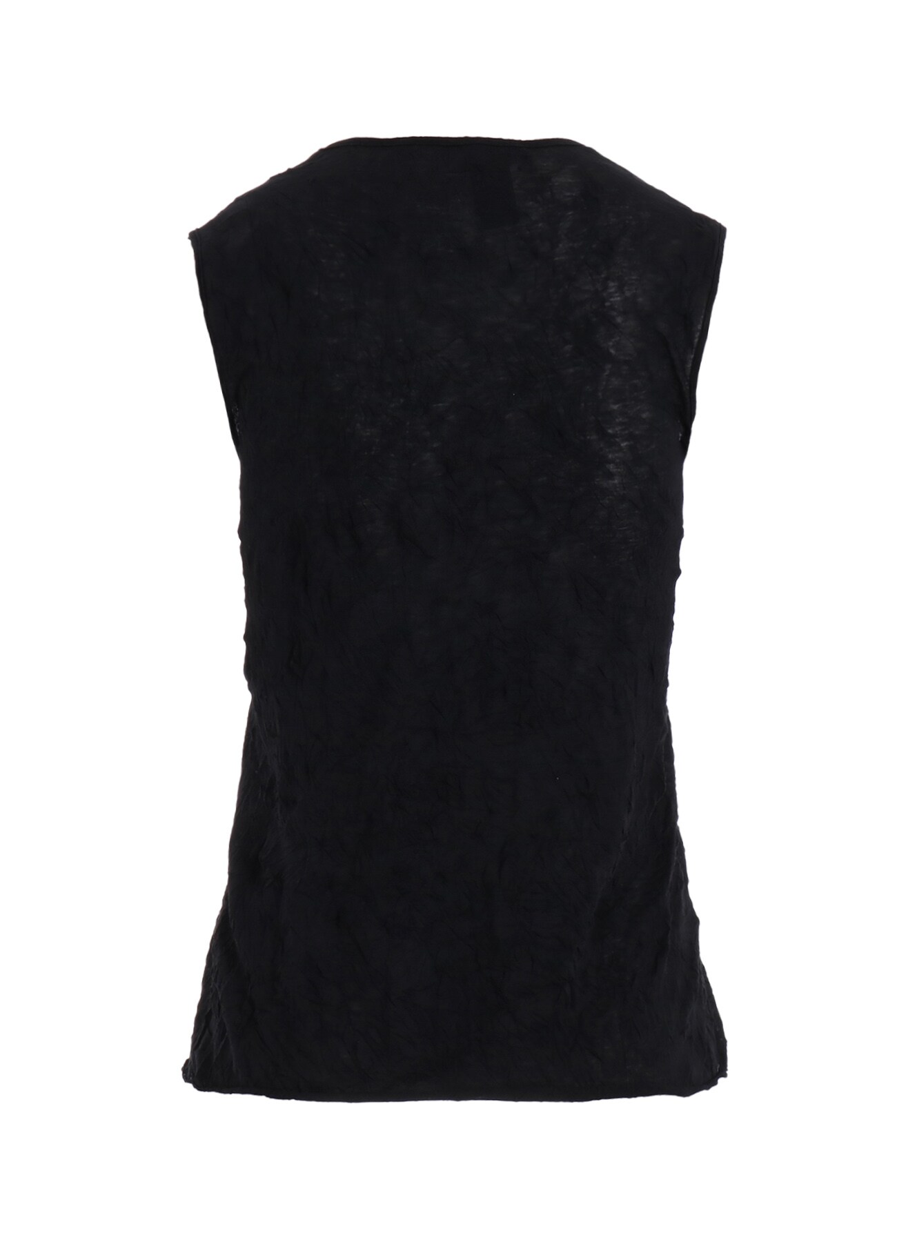 WASHER PLAIN STITCH SLIT TANK TOP