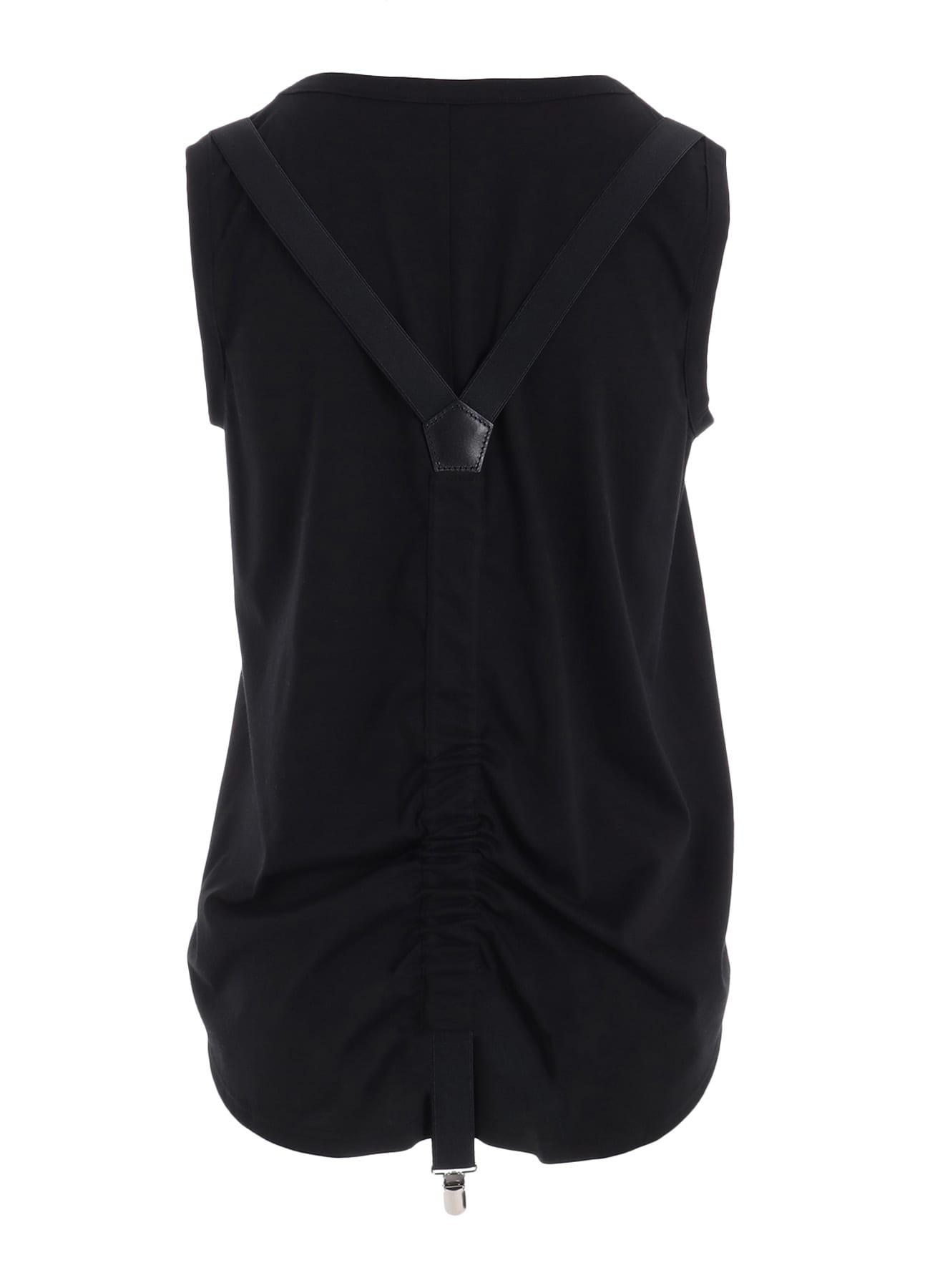 PLAIN STITCH SUSPENDER TANK TOP