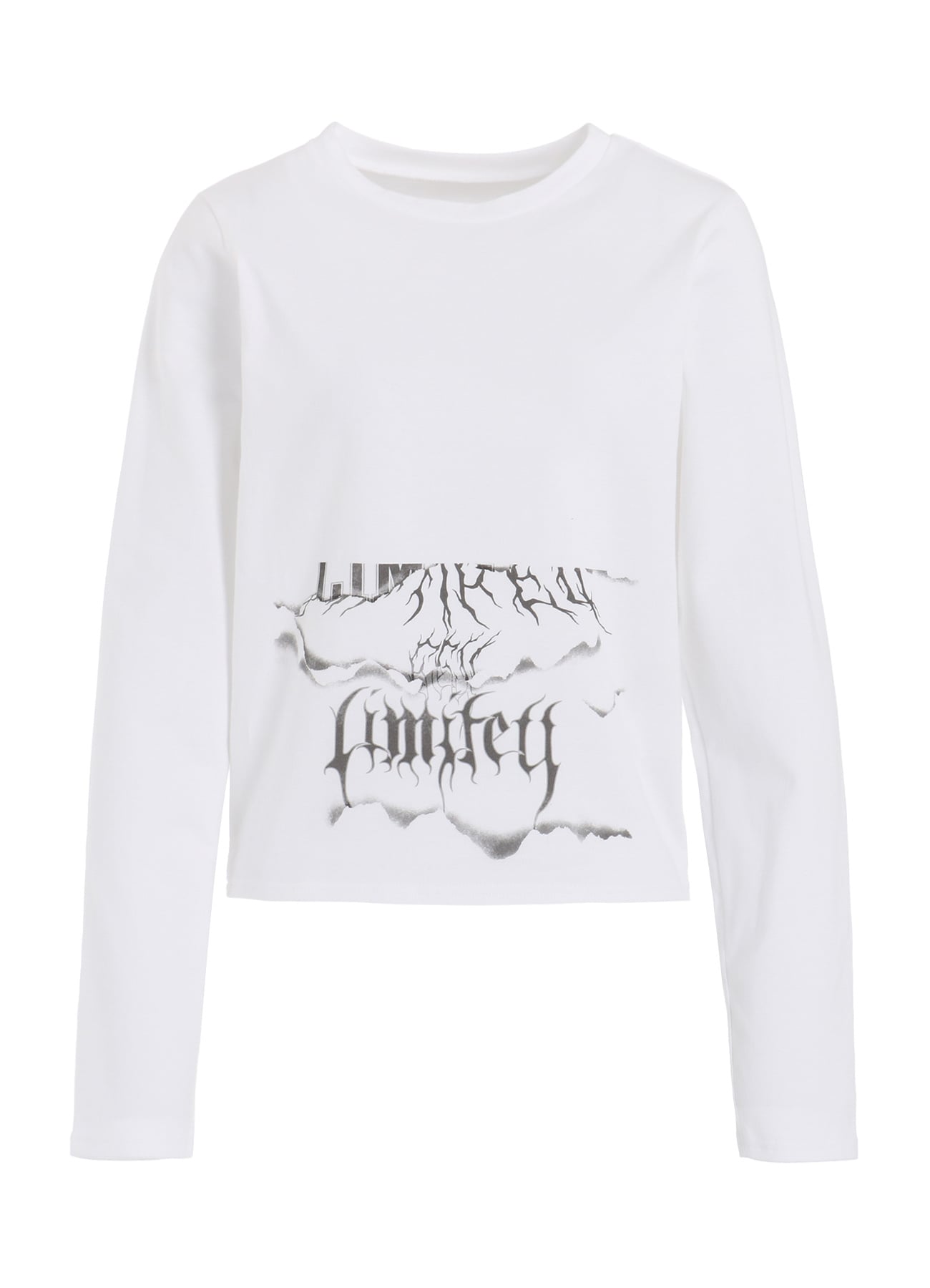 【1/10 10:00 Release】LOGO COLLAGE PRINTED LAYERED SEPARATE LONG SLEEVE T-SHIRT