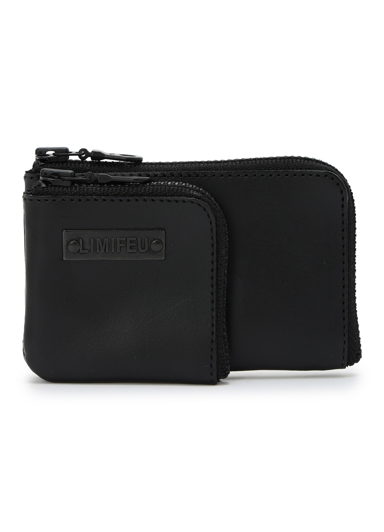 MATTE STEER LEATHER  W SMALL WALLET