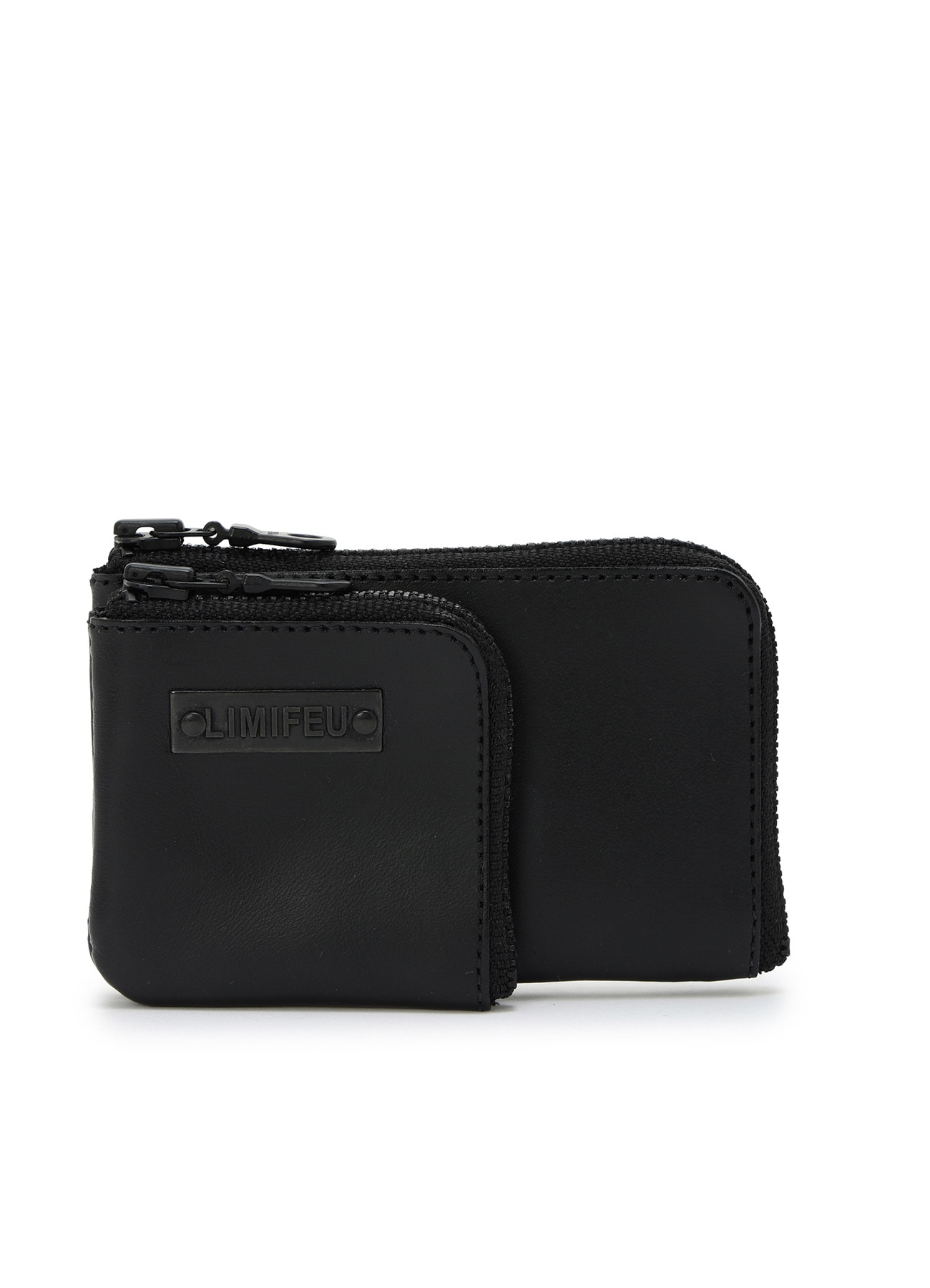 MATTE STEER LEATHER  W SMALL WALLET
