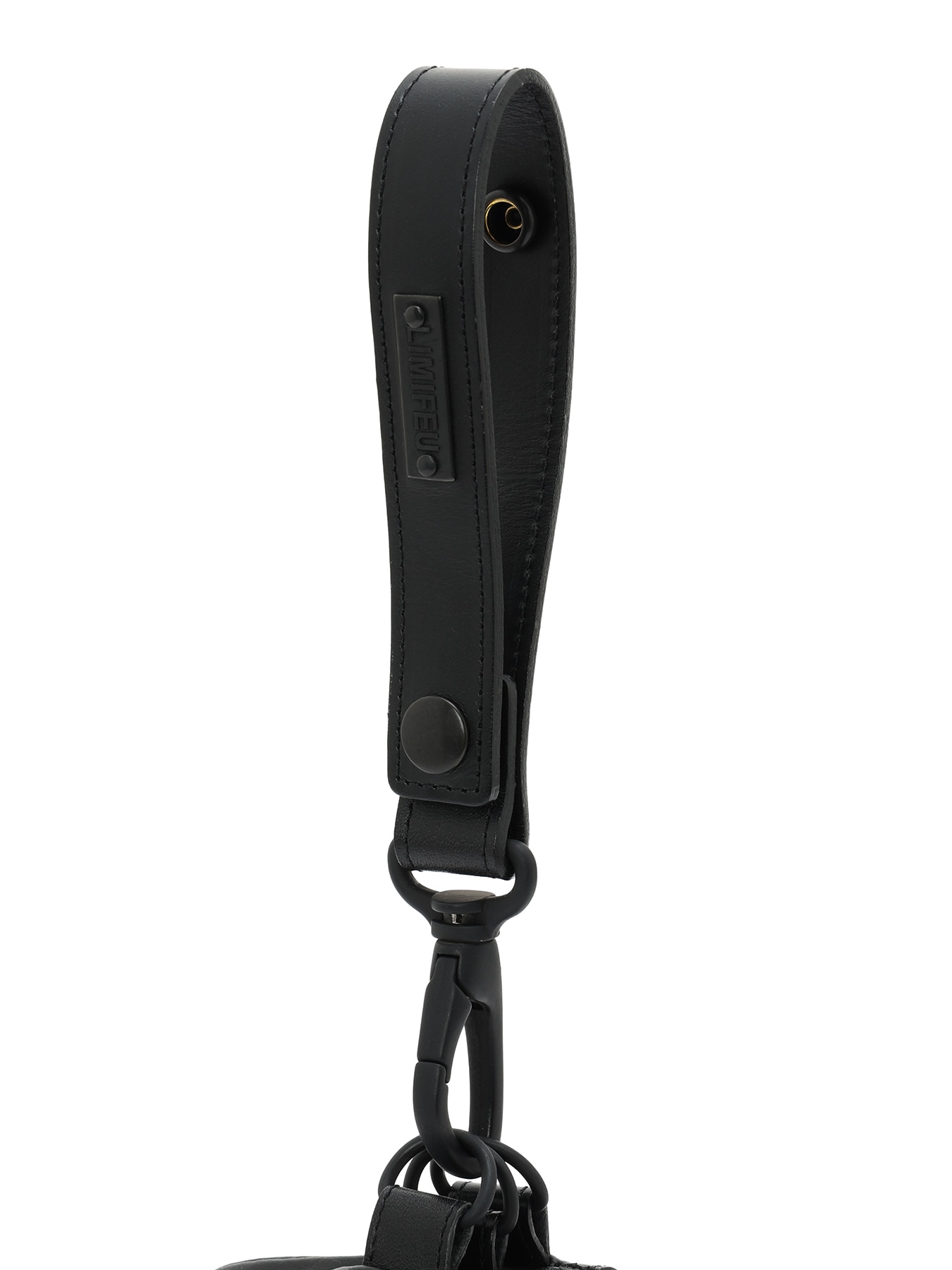 MATTE STEER LEATHER  3LAYERS POUCH